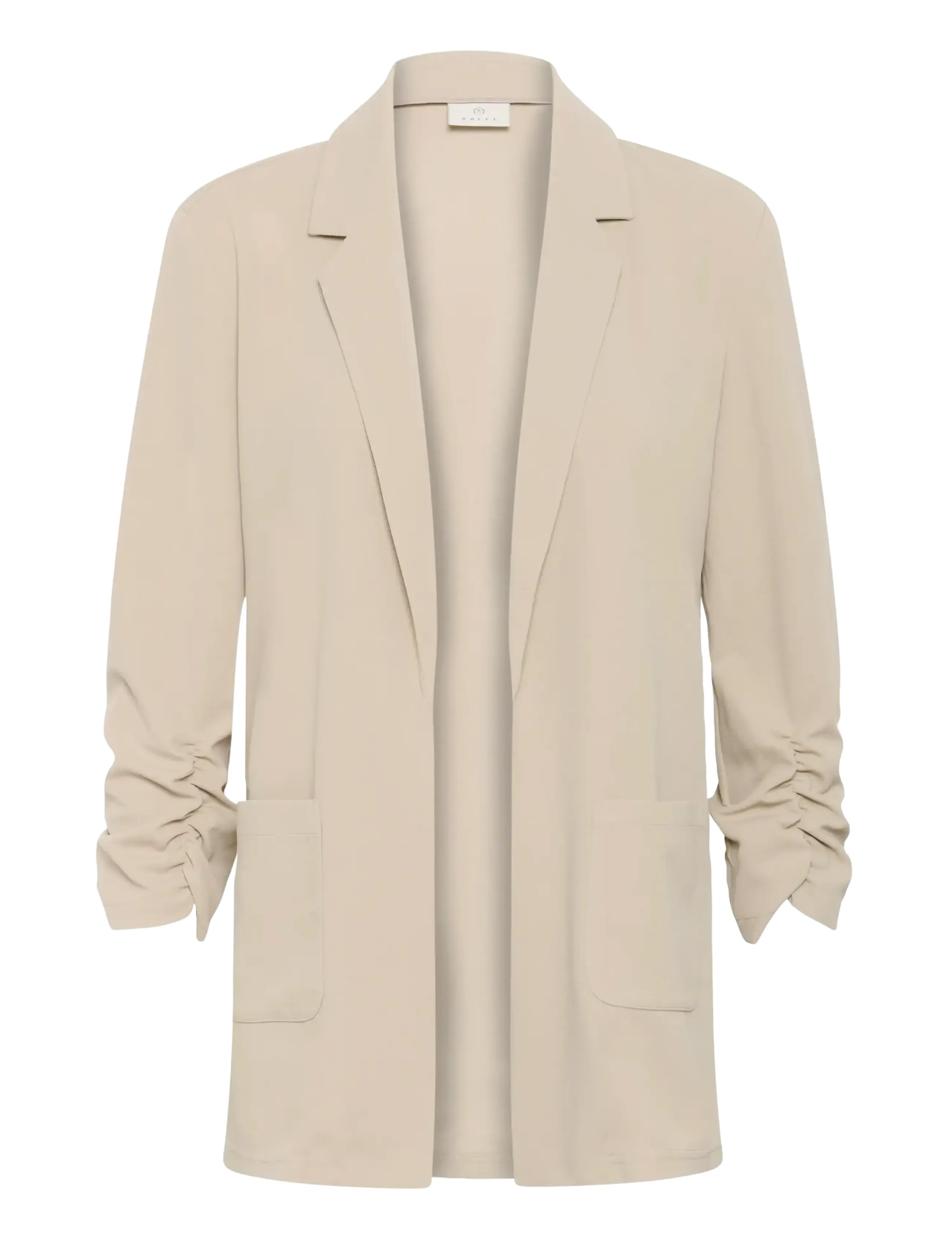 Kaffe KAphoebe 3/4 sleeve Blazer - Blazere - FEATHER GRAY / beige
