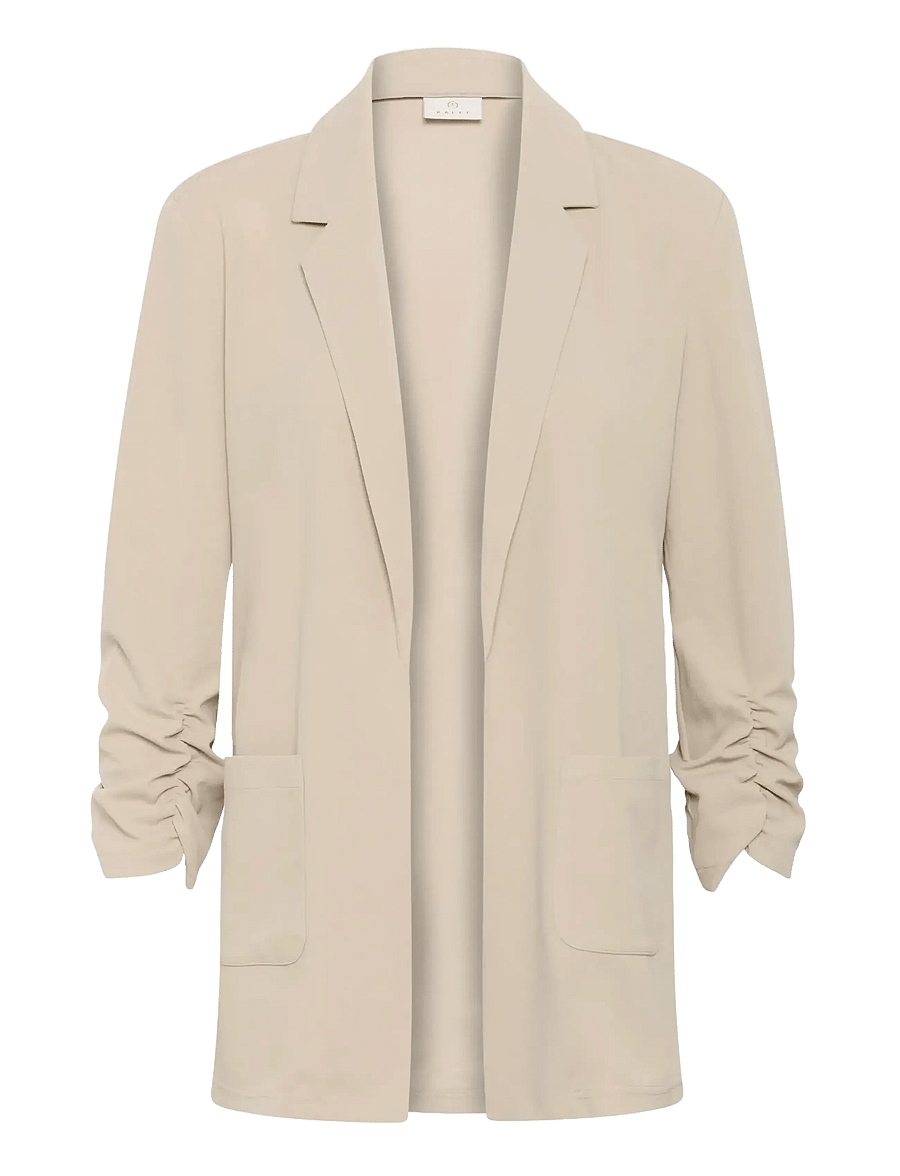 Kaffe - KAphoebe 3/4 sleeve Blazer - einreihige blazer - feather gray - 1