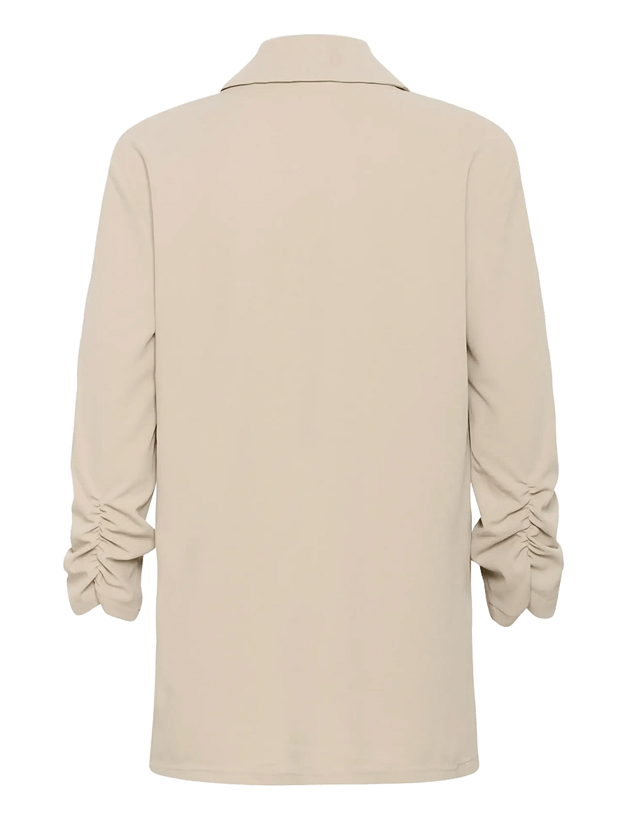 Kaffe - KAphoebe 3/4 sleeve Blazer - einreihige blazer - feather gray - 2