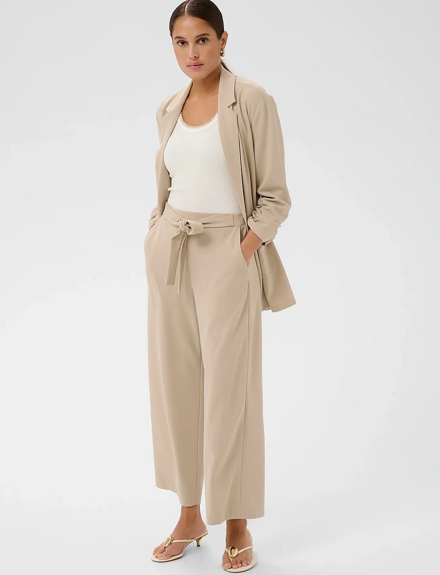 Kaffe - KAphoebe 3/4 sleeve Blazer - einreihige blazer - feather gray - 3