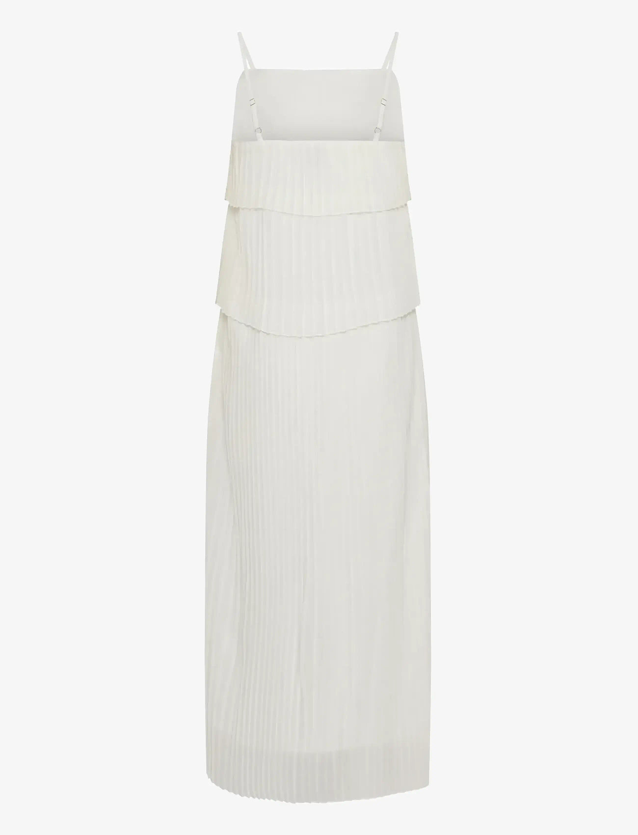 Kaffe - KAkiera Plissé Dress - suvekleidid - chalk - 2