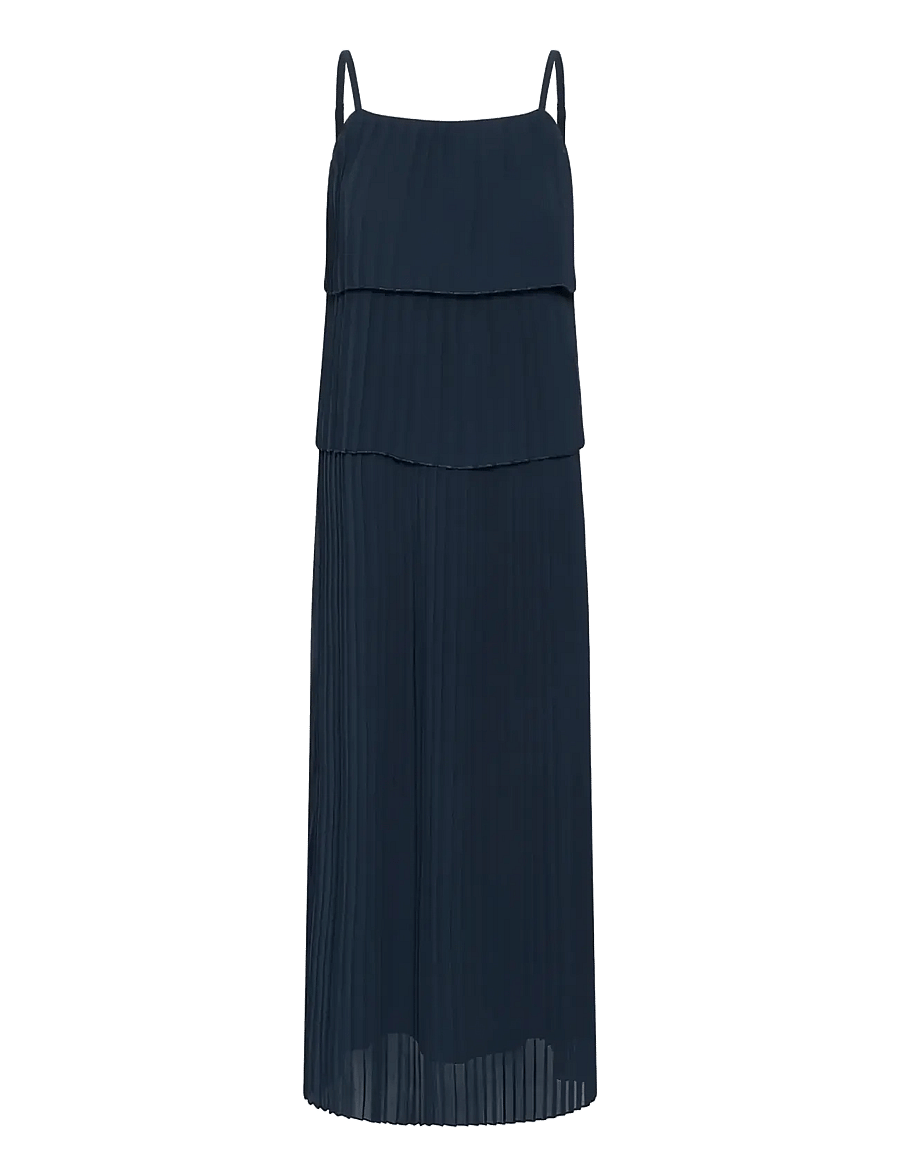Kaffe - KAkiera Plissé Dress - sommerkleider - midnight marine - 1
