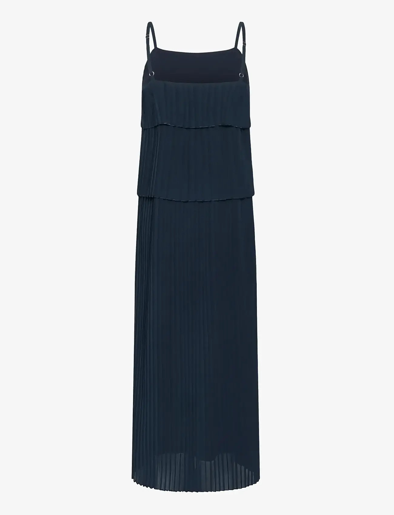 Kaffe - KAkiera Plissé Dress - sommerkjoler - midnight marine - 2