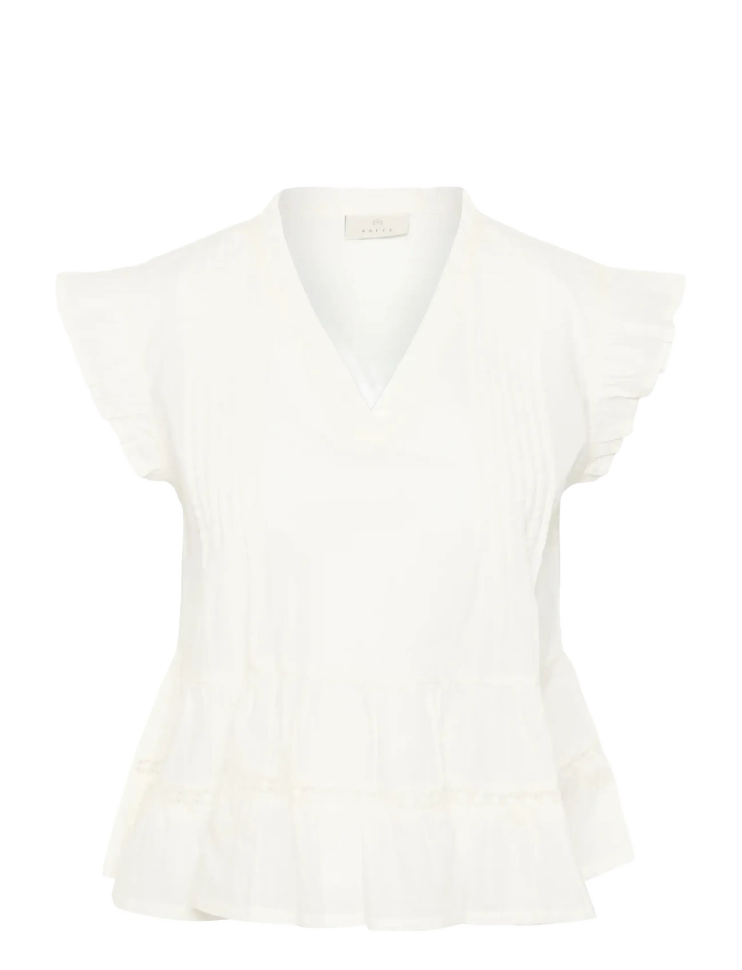 KAFFE Kavalerie Oberteil Cream - 44 - Damen