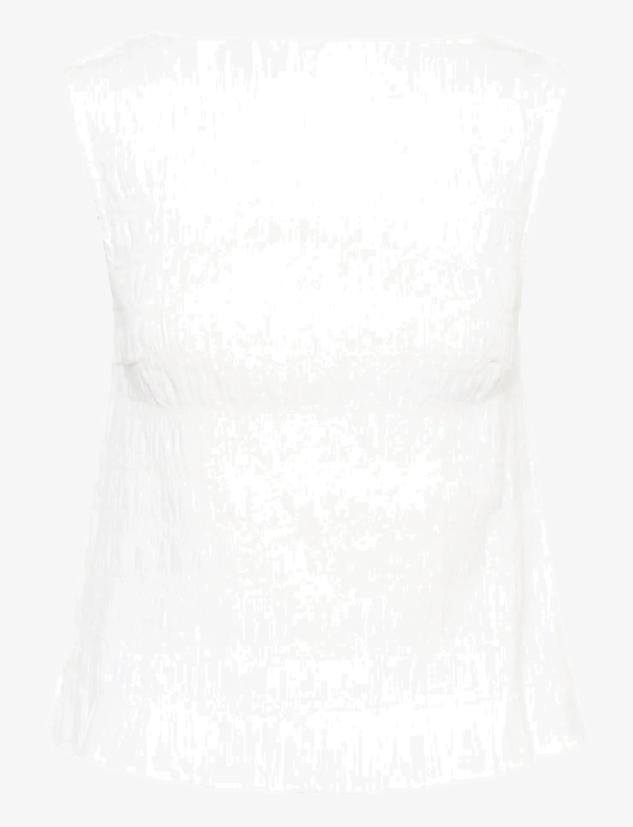 Kaffe - KAbethany Smock Top - sleeveless tops - chalk - 1