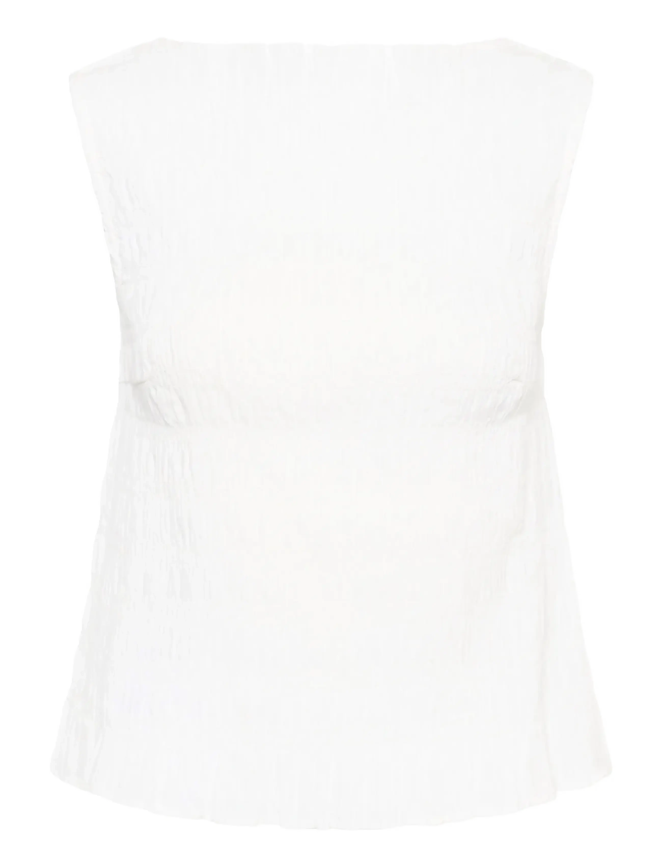 Kaffe KAbethany Smock Top - Vêtements - CHALK / white