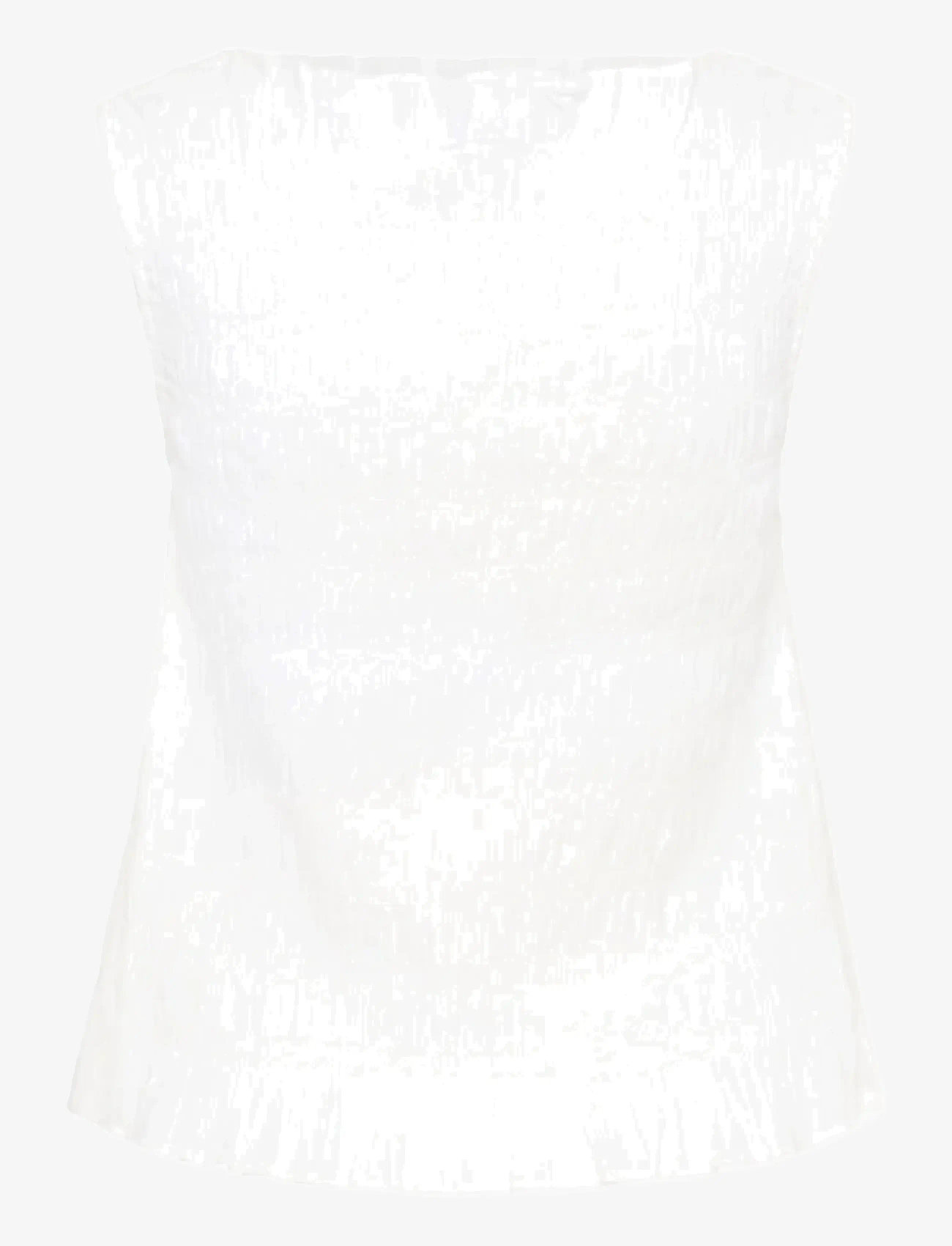 Kaffe - KAbethany Smock Top - sleeveless tops - chalk - 2