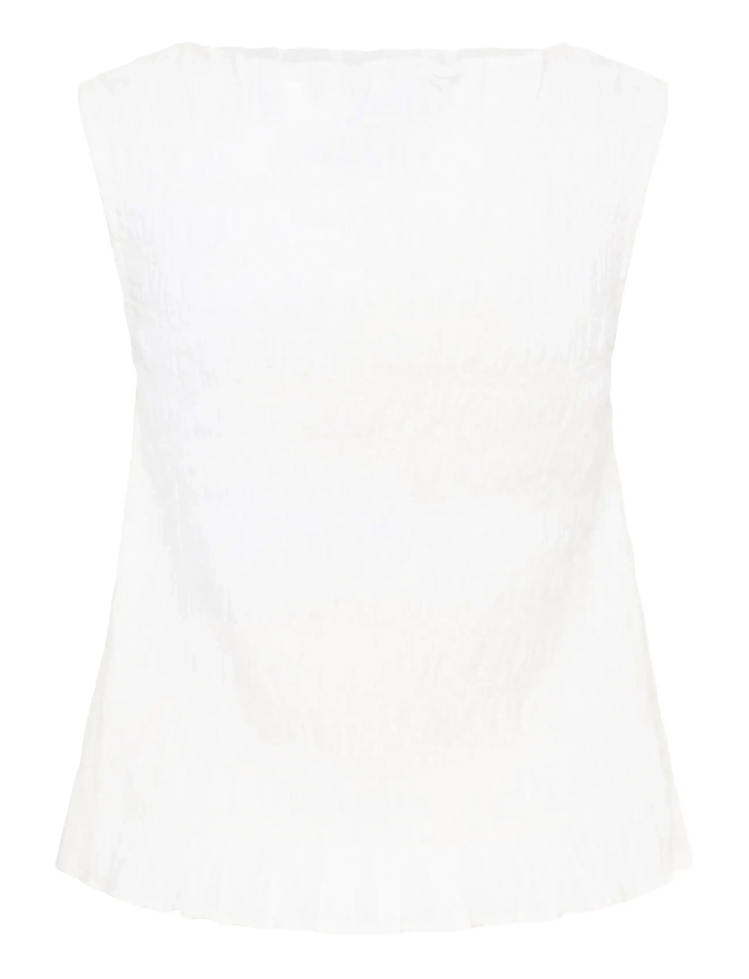 Kaffe - KAbethany Smock Top - Ärmellose tops - chalk - 2