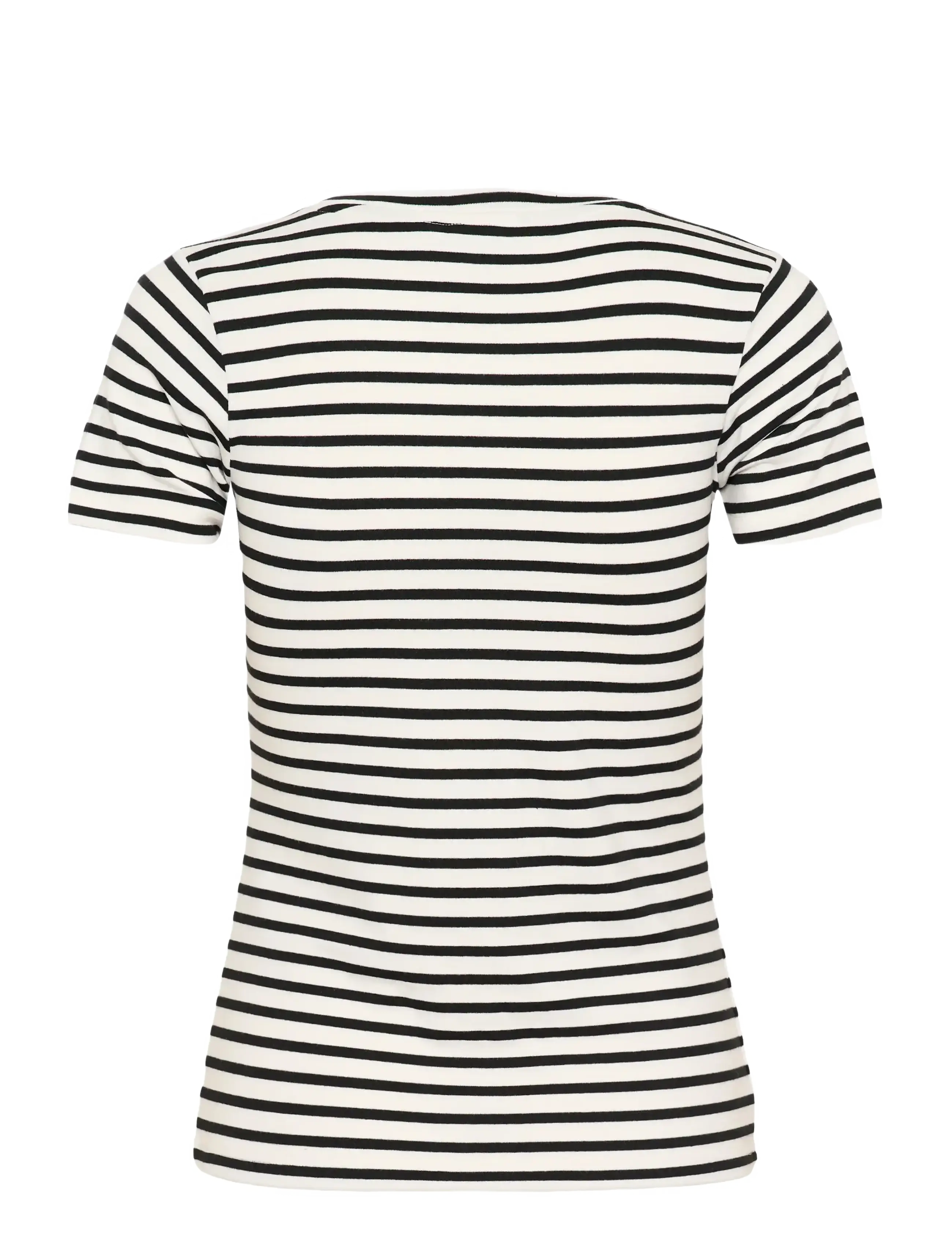 Kaffe - KAliddy Flower T-Shirt - t-shirts - chalk/black deep stripe flower - 2