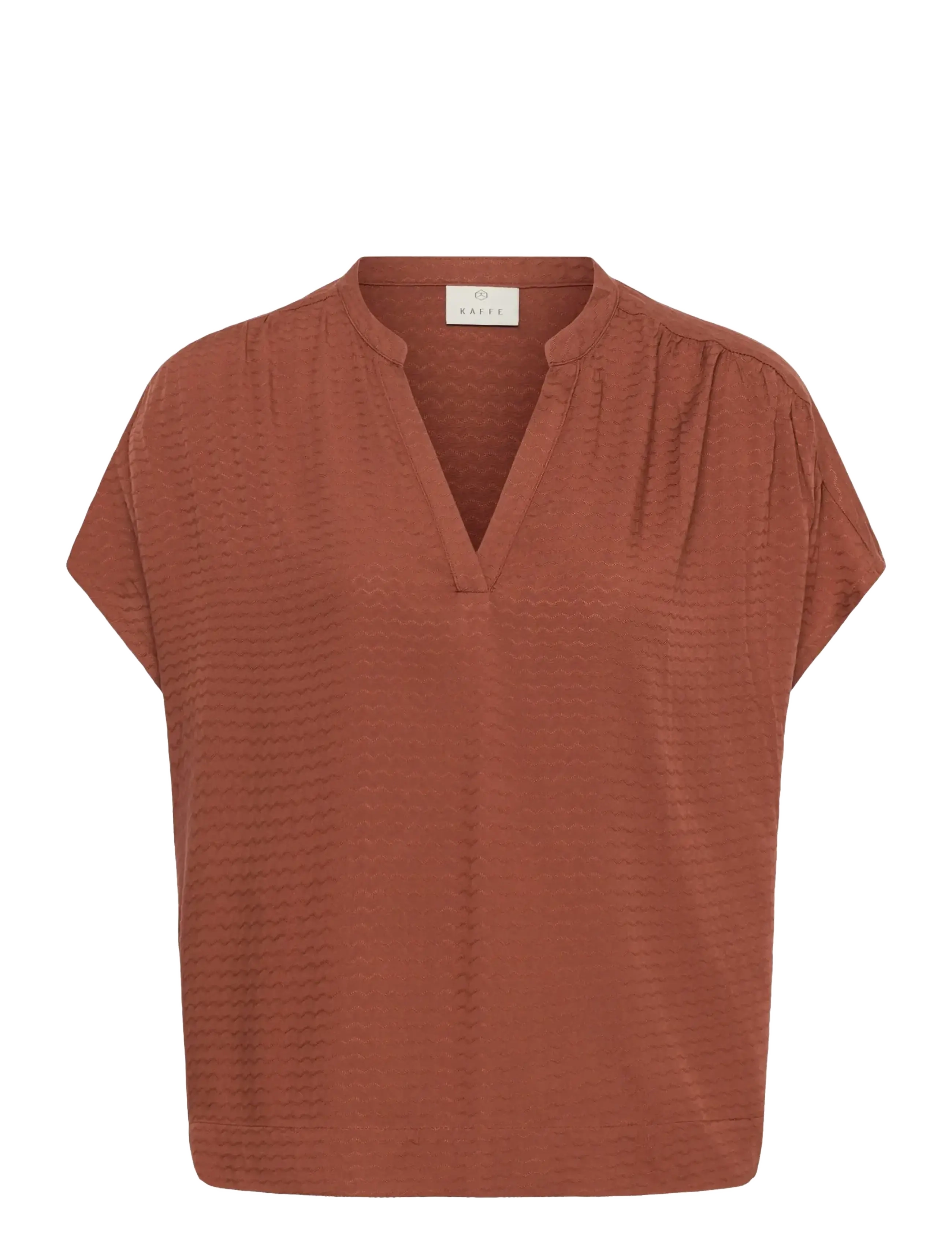 KAFFE Kagina Bluse Braun - 36 - Damen