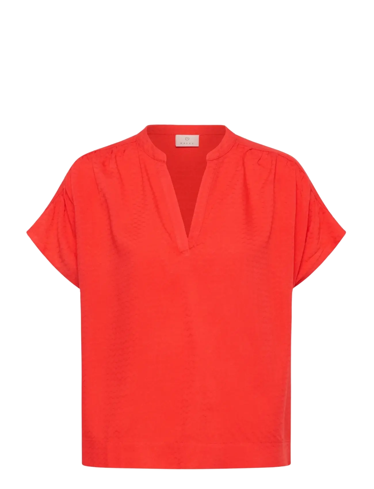 KAFFE Kagina Bluse Rot - 36 - Damen
