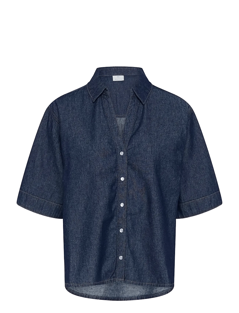 Kaffe - KAjade Denim Shirt - jeanshemden - dark blue chambray - 1