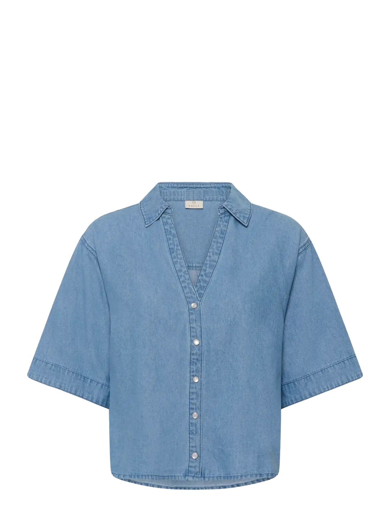 KAFFE Kajade Denim Shirt Blau - 38 - Damen