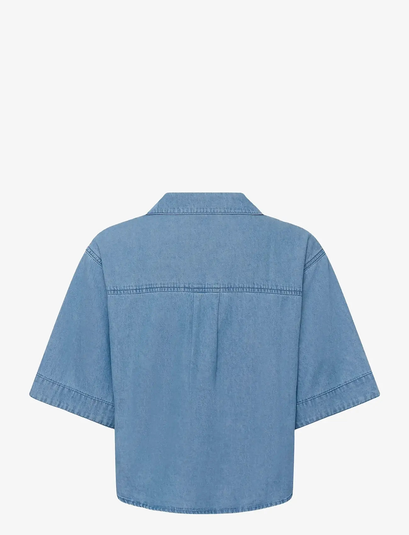 Kaffe - KAjade Denim Shirt - denimskjorter - medium blue chambray - 2
