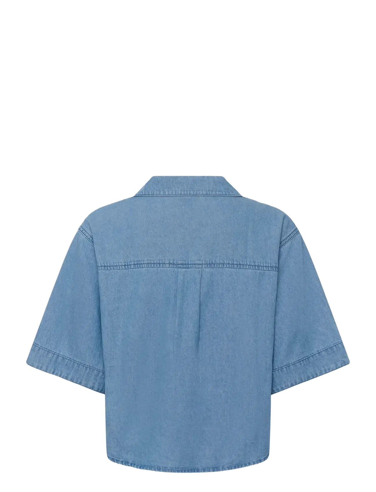 Kaffe - KAjade Denim Shirt - denimskjorter - medium blue chambray - 2