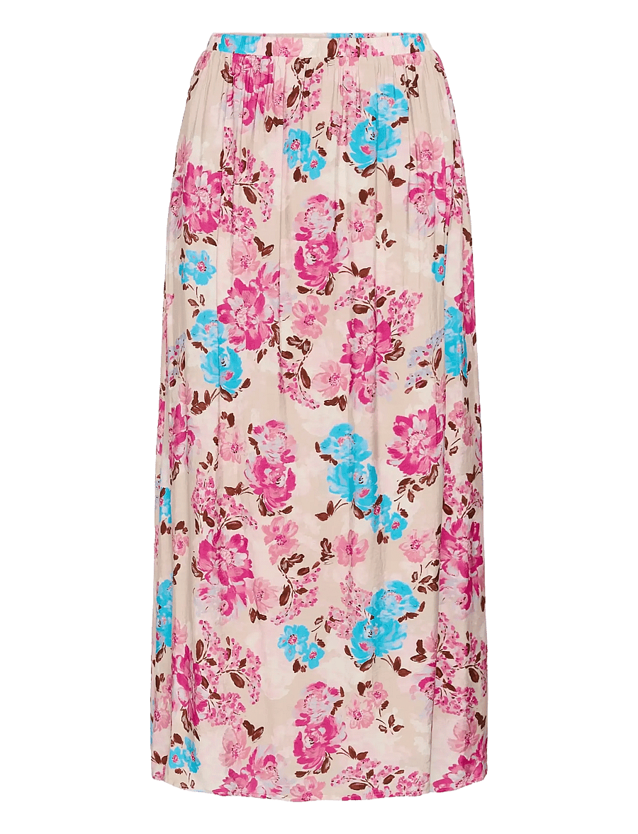 Kaffe - KAhaisley Skirt - maxi röcke - multi color flower - 1