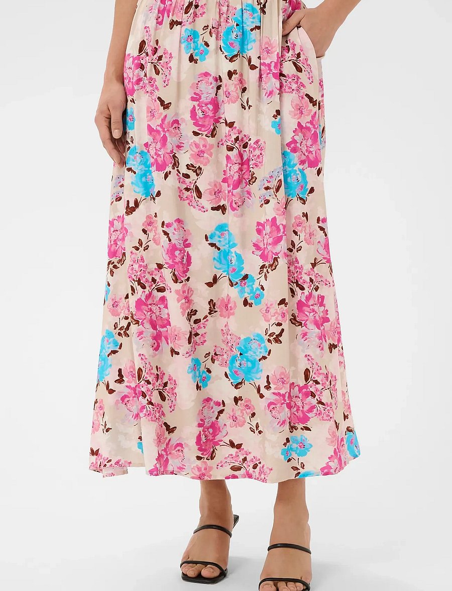 Kaffe - KAhaisley Skirt - maxi röcke - multi color flower - 0