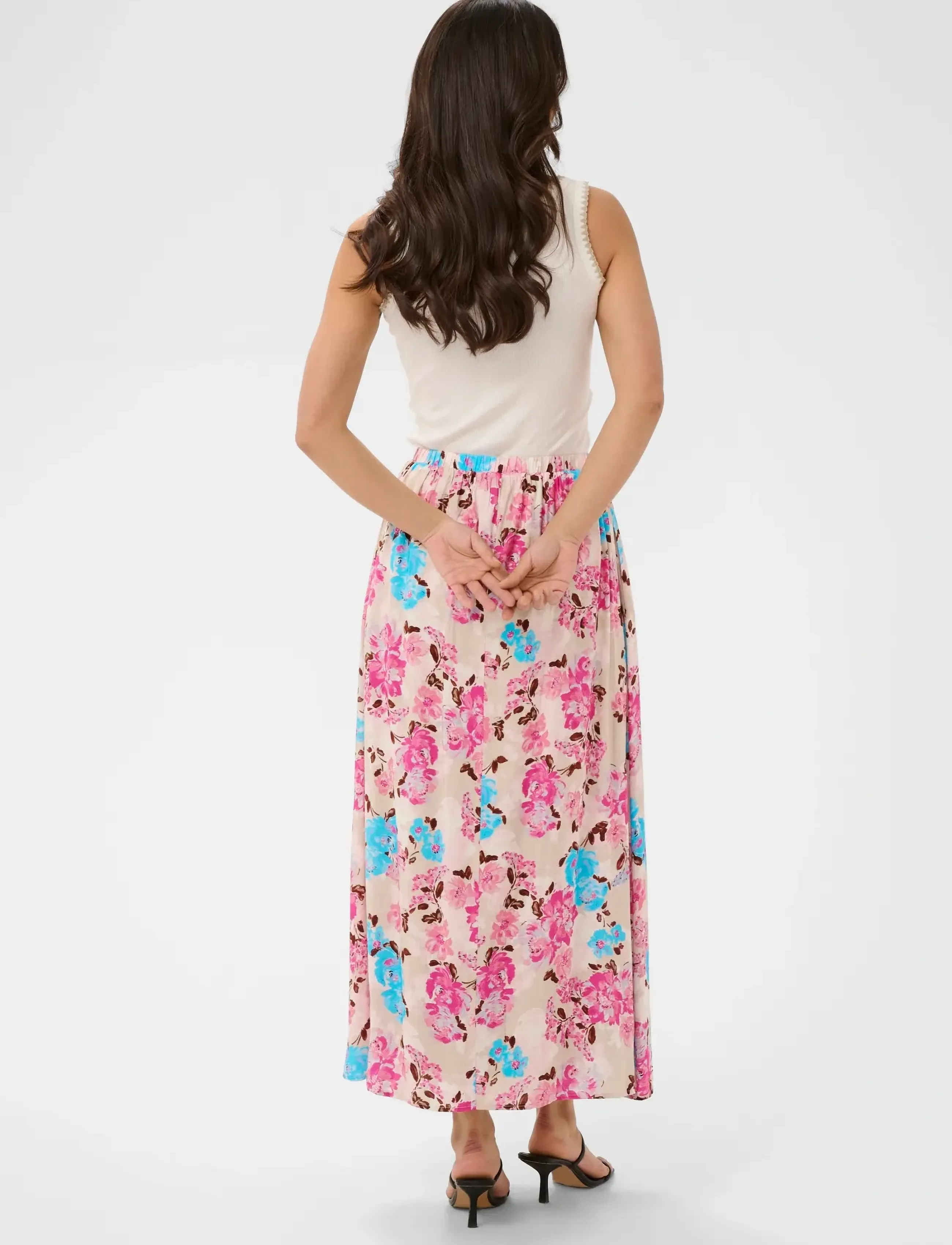 Kaffe - KAhaisley Skirt - spódnice długie - multi color flower - 4