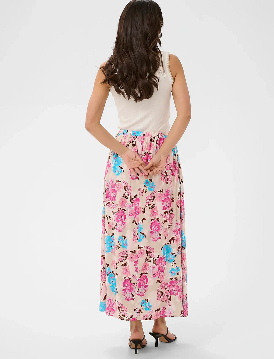 Kaffe - KAhaisley Skirt - maxi röcke - multi color flower - 4