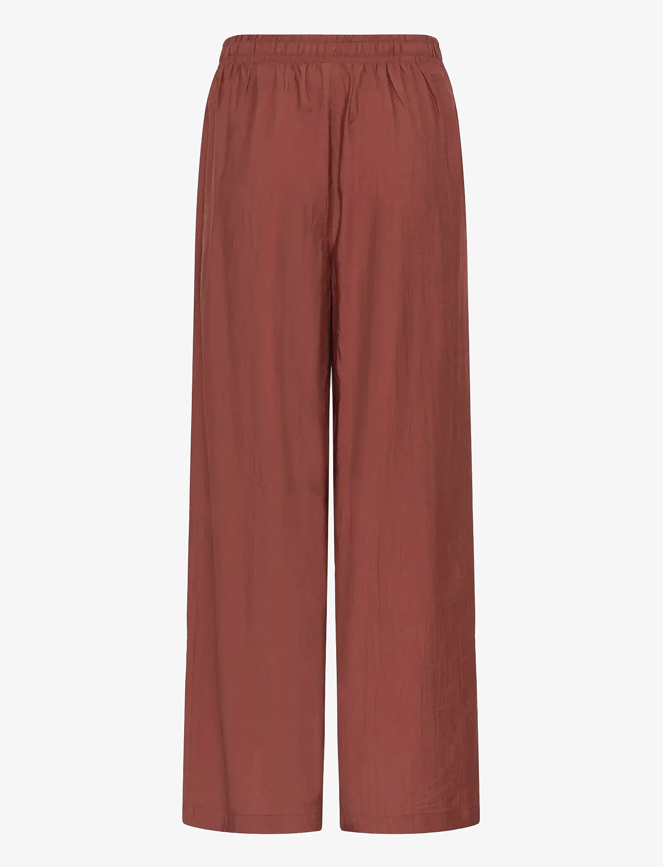 Kaffe - KAemily Wide Pants - bukser med brede ben - henna - 2