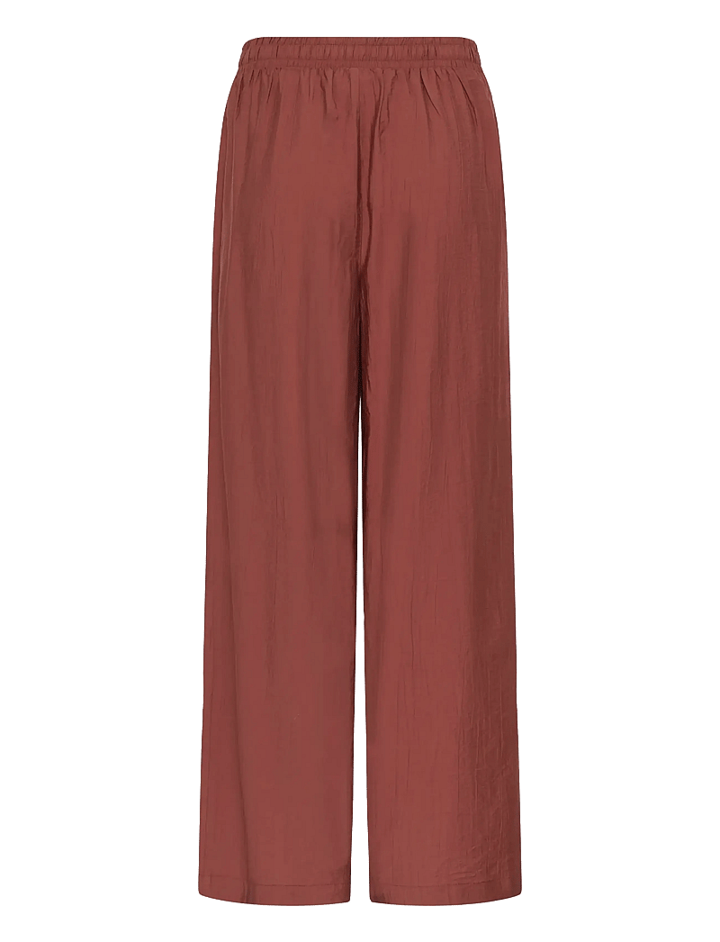 Kaffe - KAemily Wide Pants - bukser med brede ben - henna - 2