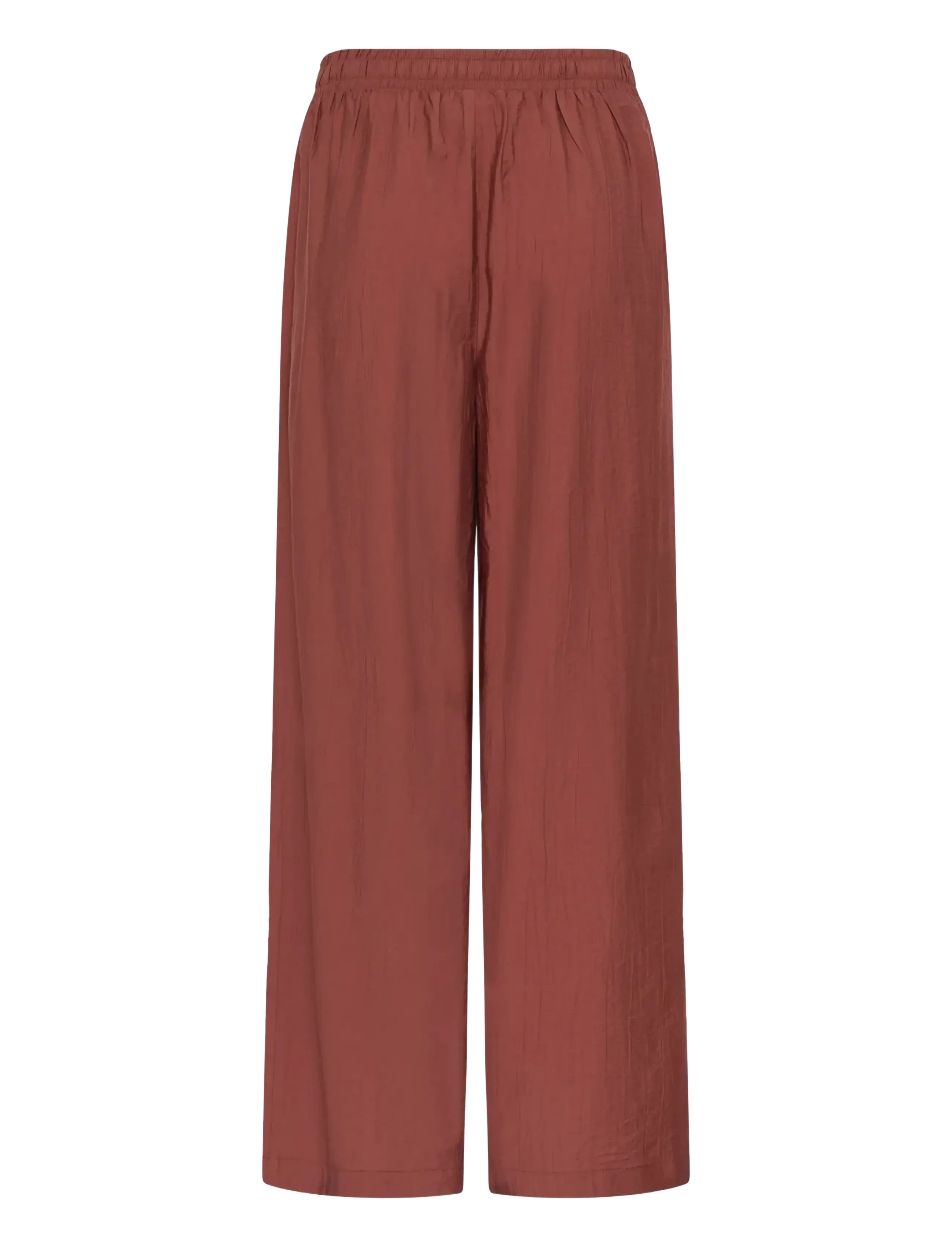 Kaffe - KAemily Wide Pants - bikses ar platām starām - henna - 2