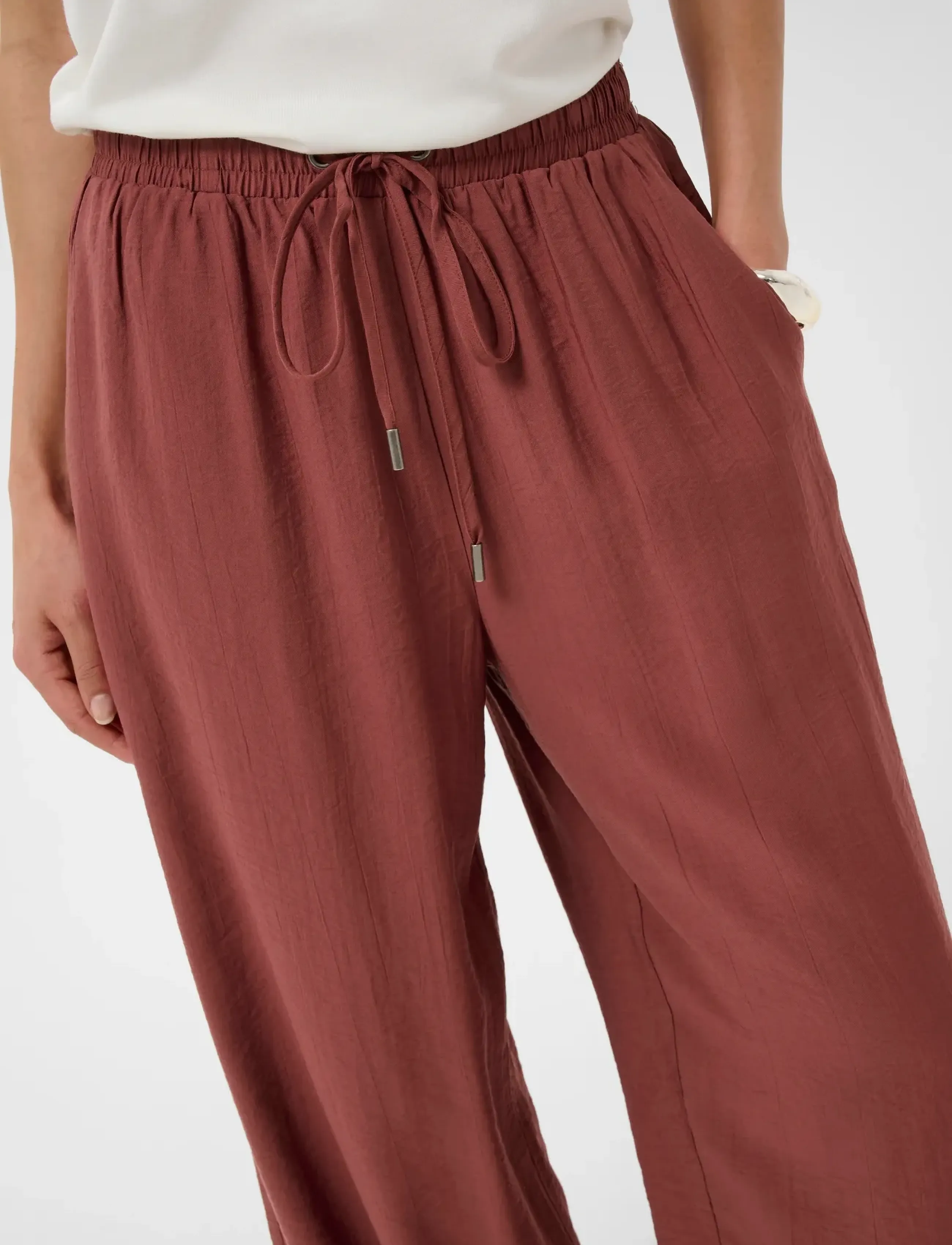 Kaffe Kaemily Wide Pants mjukisbyxor dam – bild 4