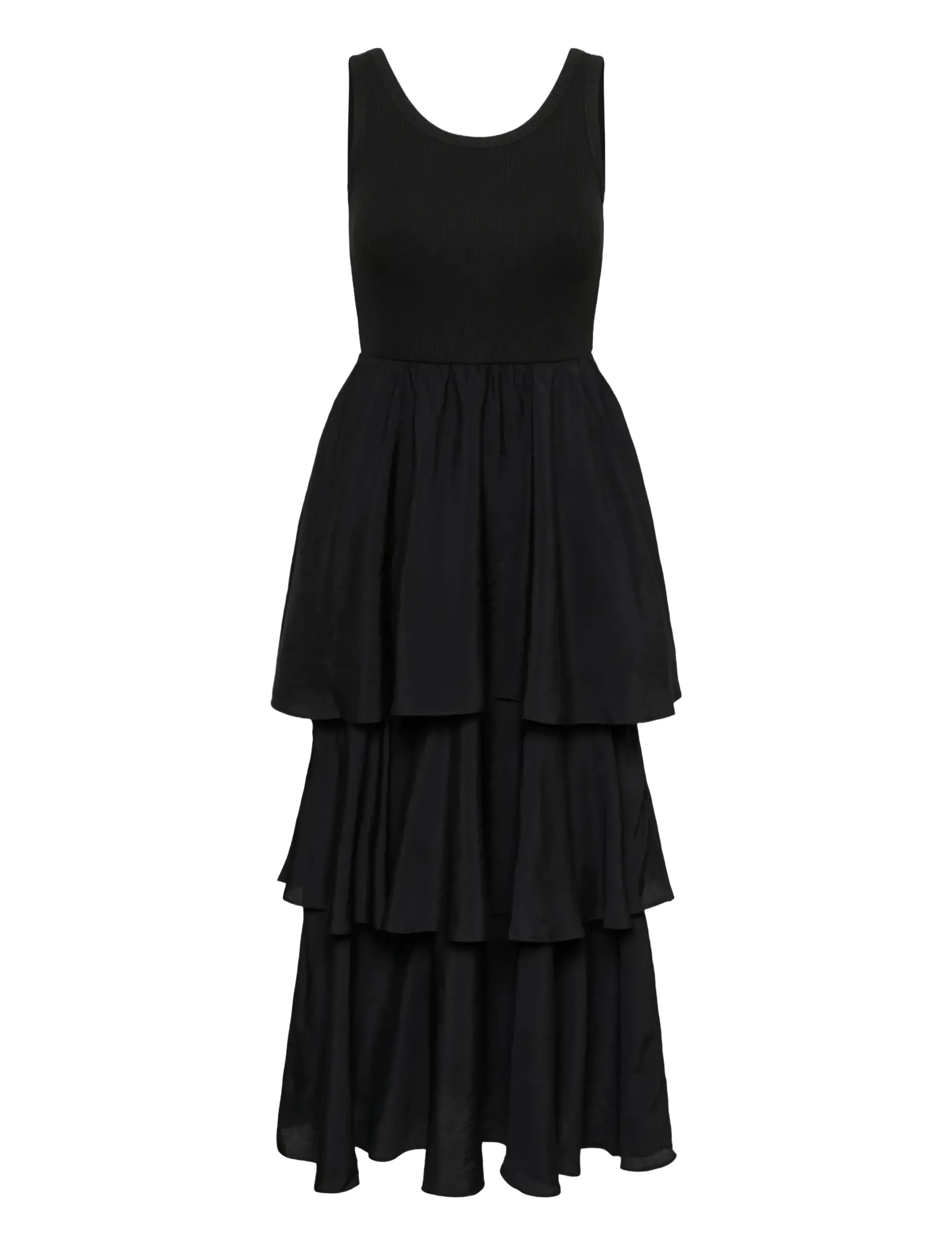 KAFFE Kaerika Kleid Schwarz - XXL - Damen