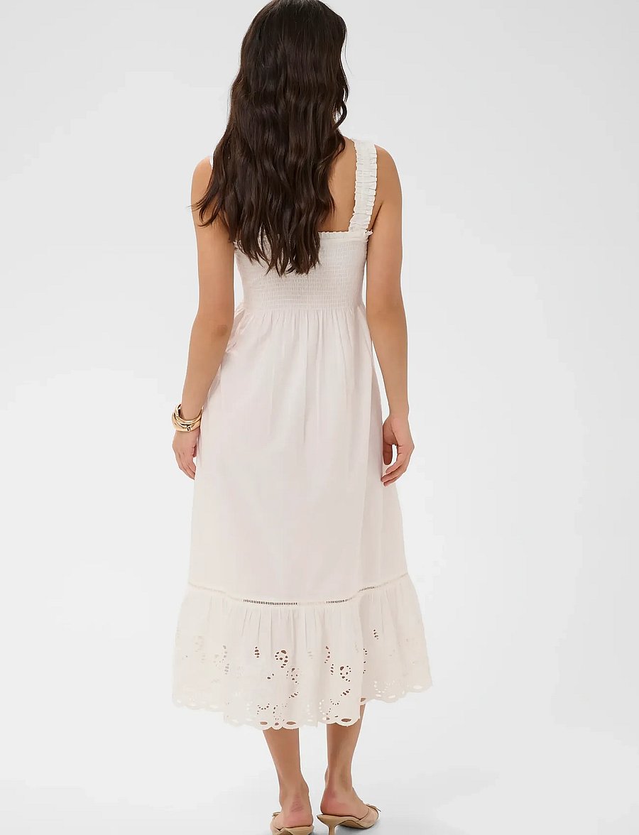 Kaffe - KAgertrud Dress - konfirmatsioon - chalk - 3