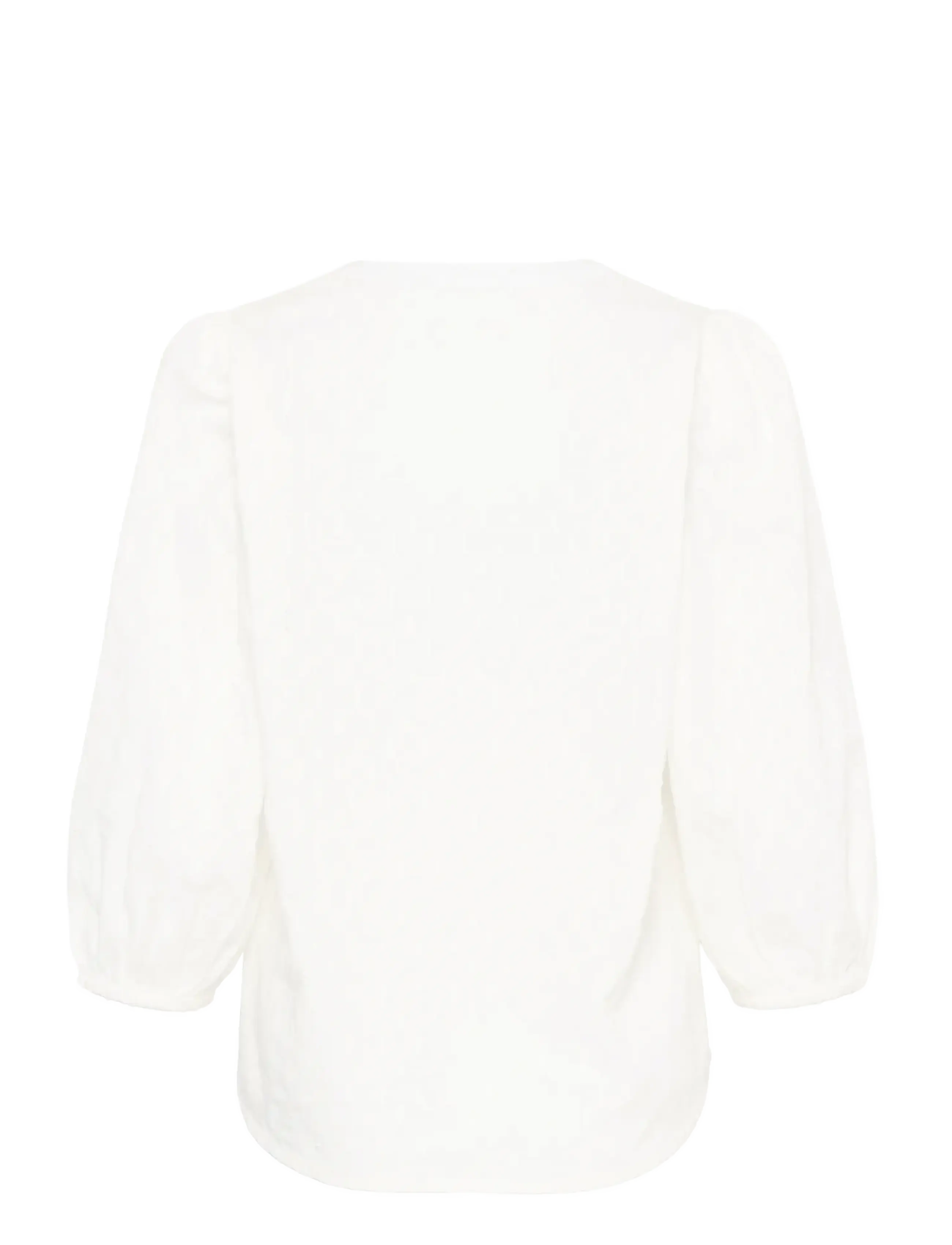 Kaffe - KAbea Blouse - long sleeved blouses - chalk - 2