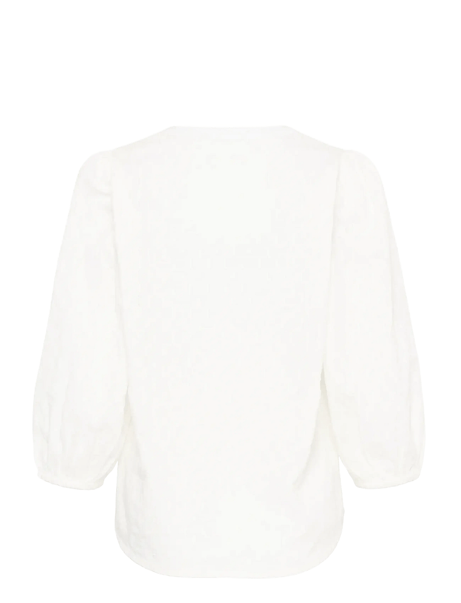 Kaffe - KAbea Blouse - langærmede bluser - chalk - 2