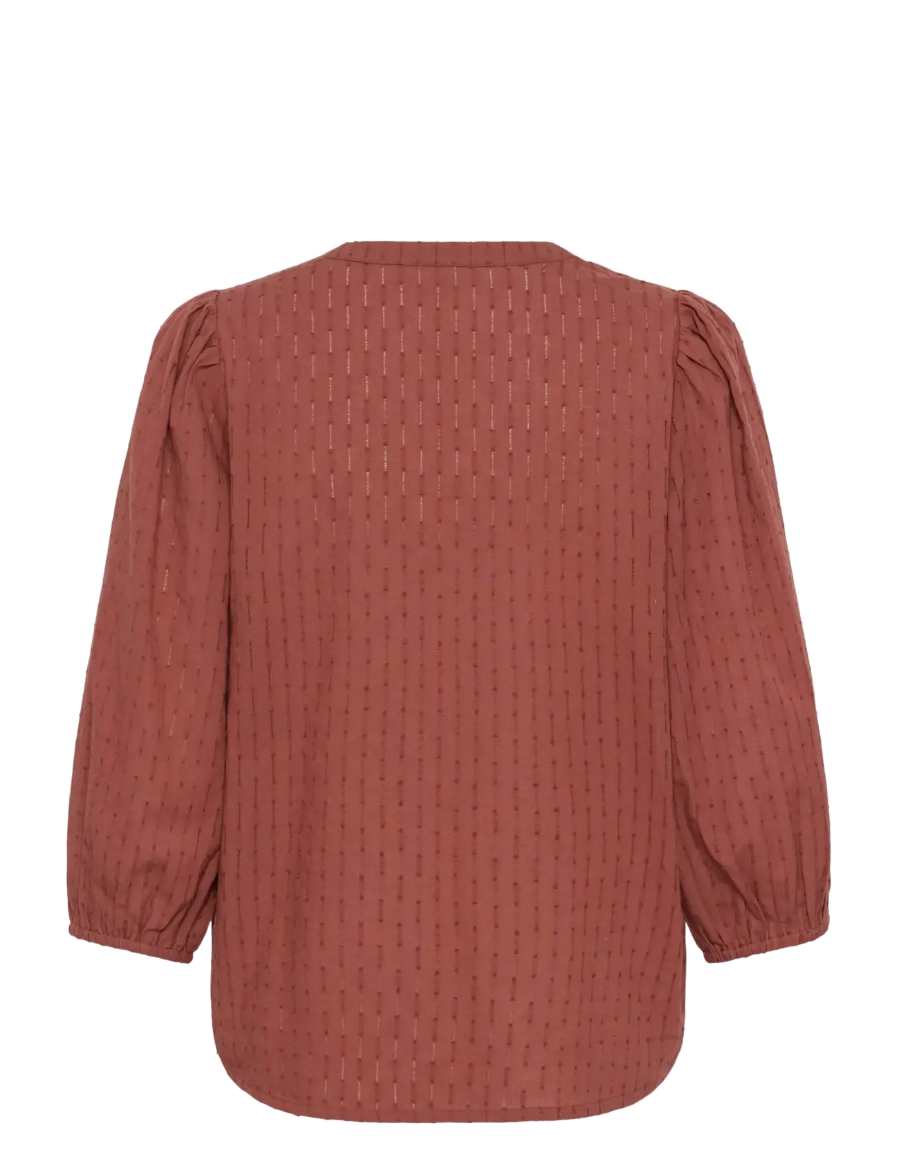 Kaffe - KAbea Blouse - pikkade varrukatega pluusid - henna - 2