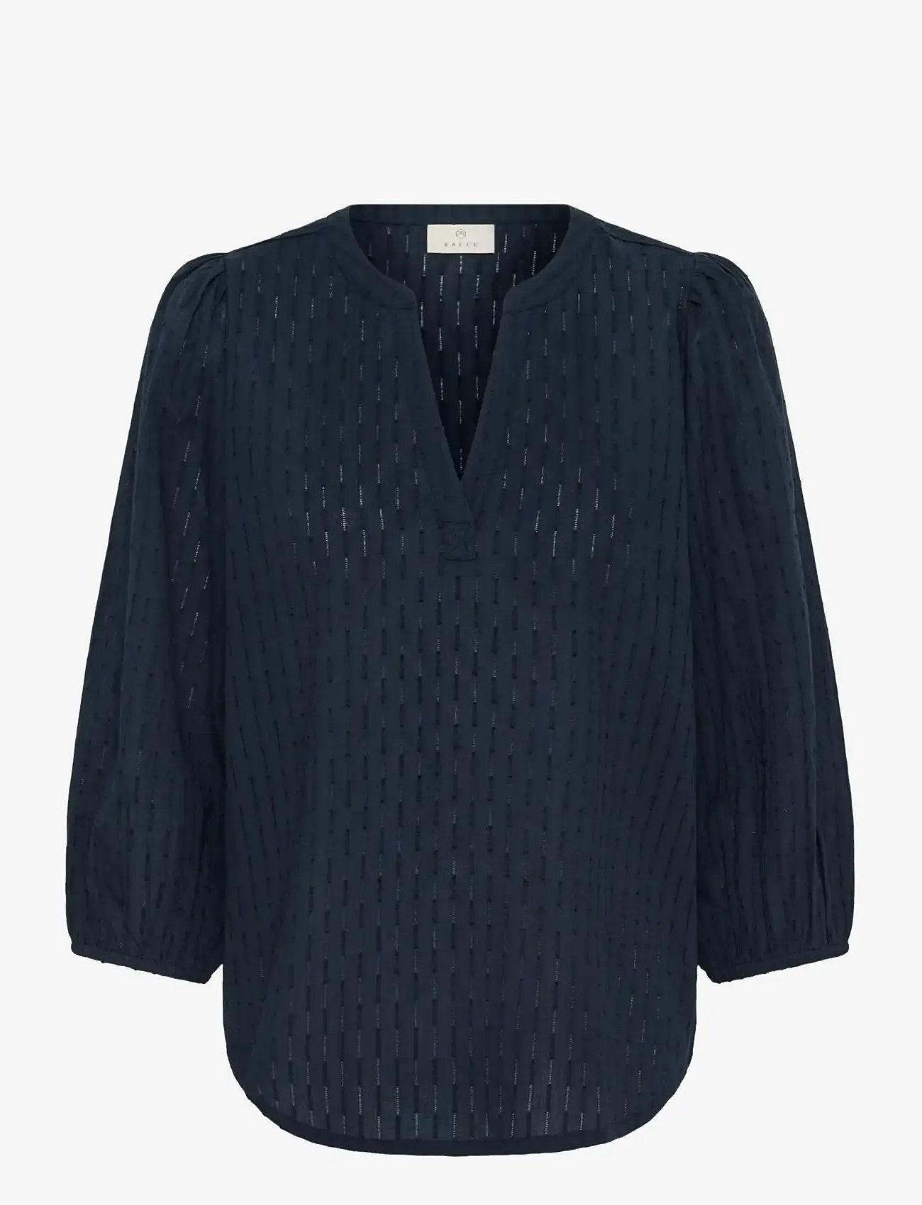 Kaffe - KAbea Blouse - langærmede bluser - midnight marine - 1