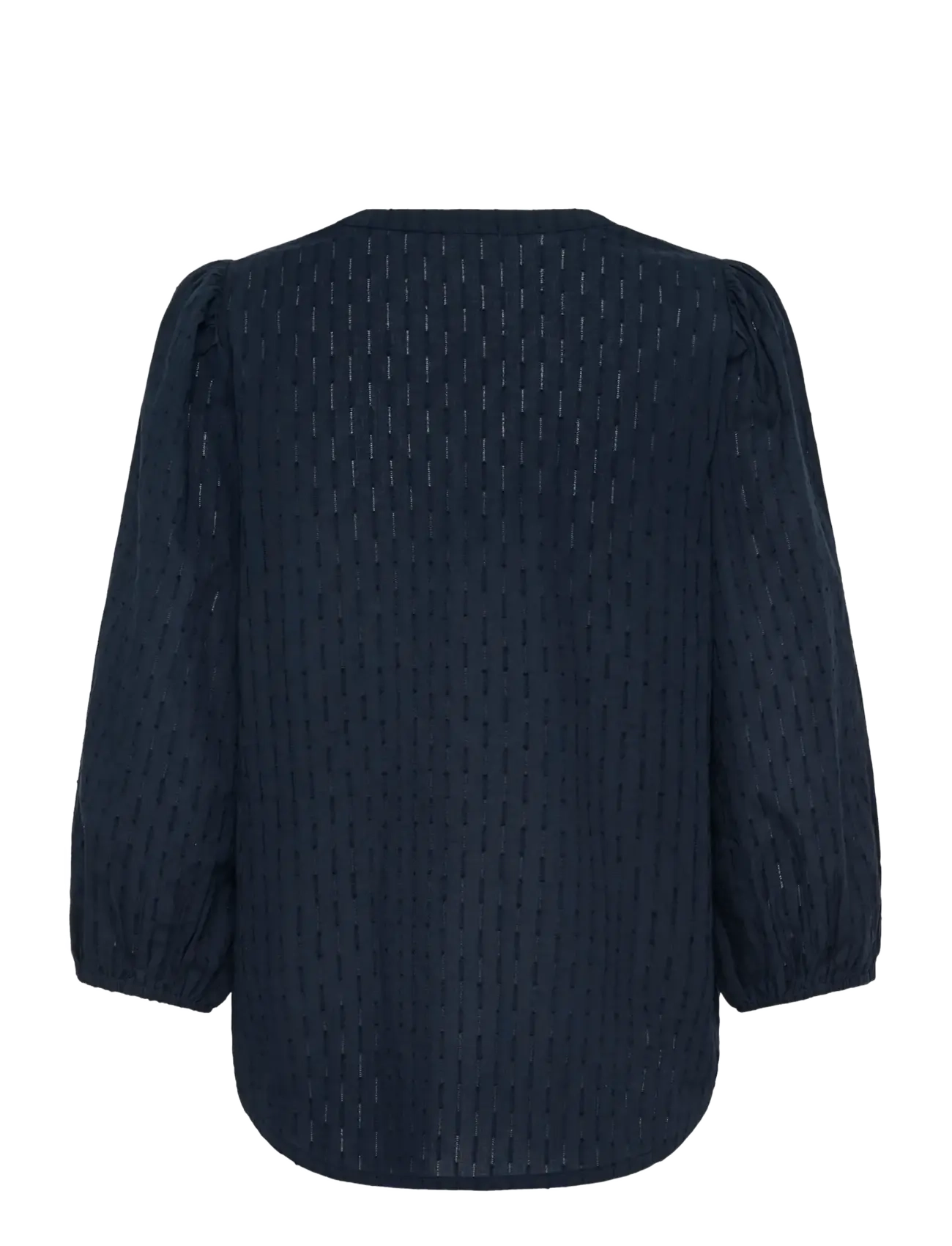 Kaffe - KAbea Blouse - langerma blússur - midnight marine - 2