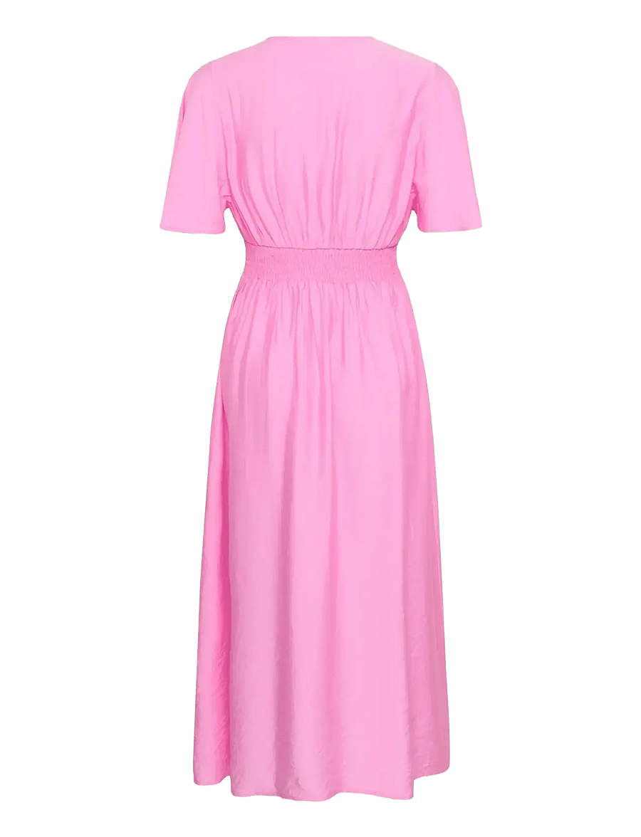 Kaffe - KAsirena Long Dress - summer dresses - pink frosting - 2