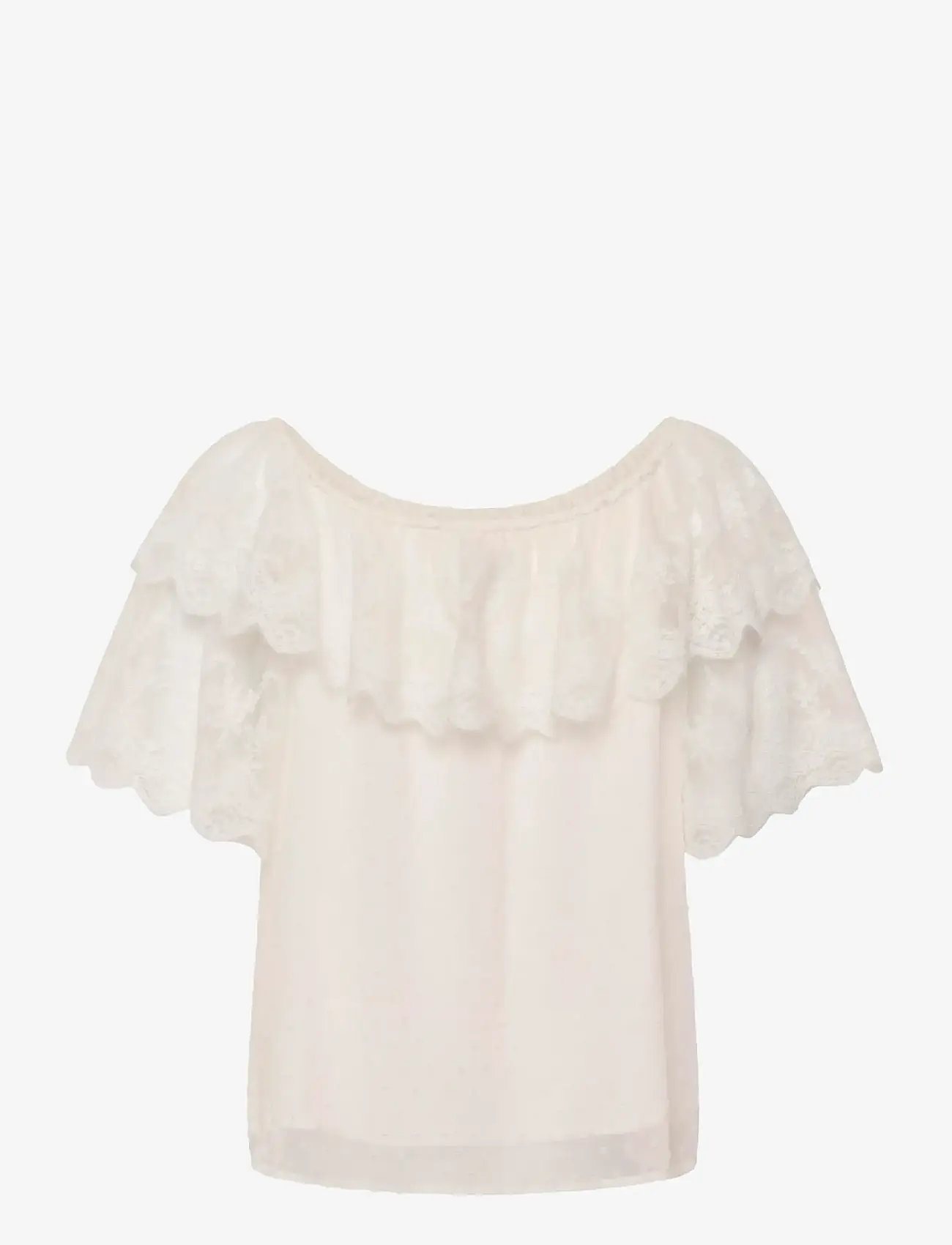 Kaffe - KAthea Blouse - short-sleeved blouses - chalk - 2