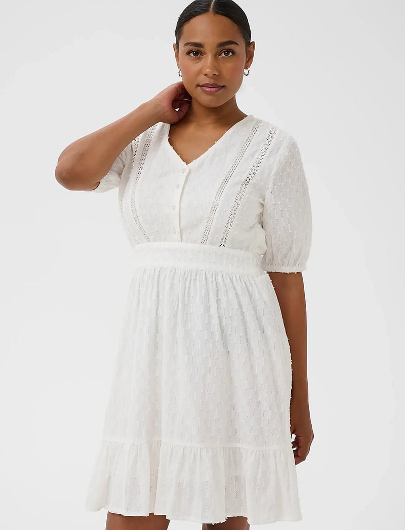 Kaffe - KAbea dress - confirmation - chalk - 0