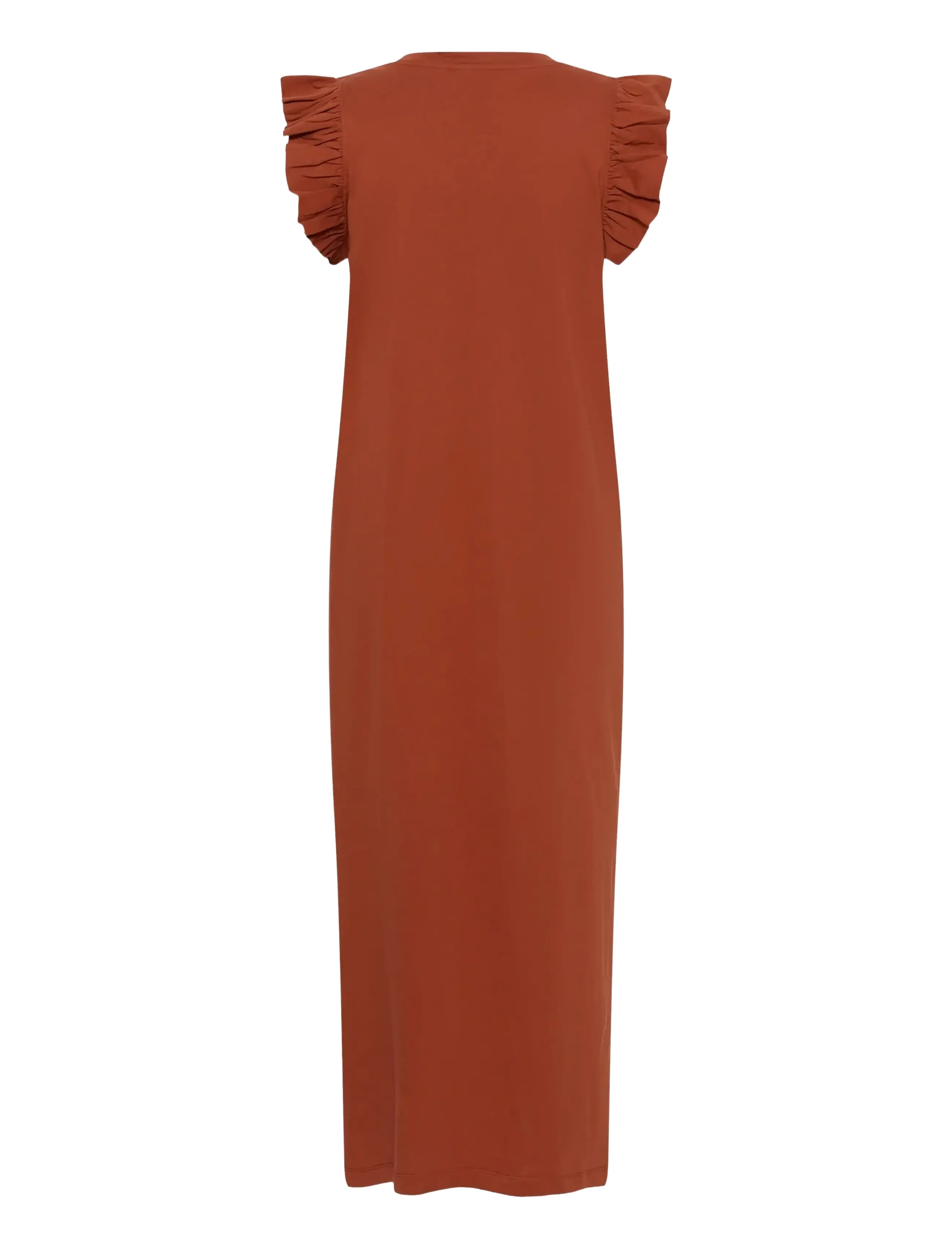 Kaffe - KAcelina Flounce Dress - sukienki letnie - henna - 2