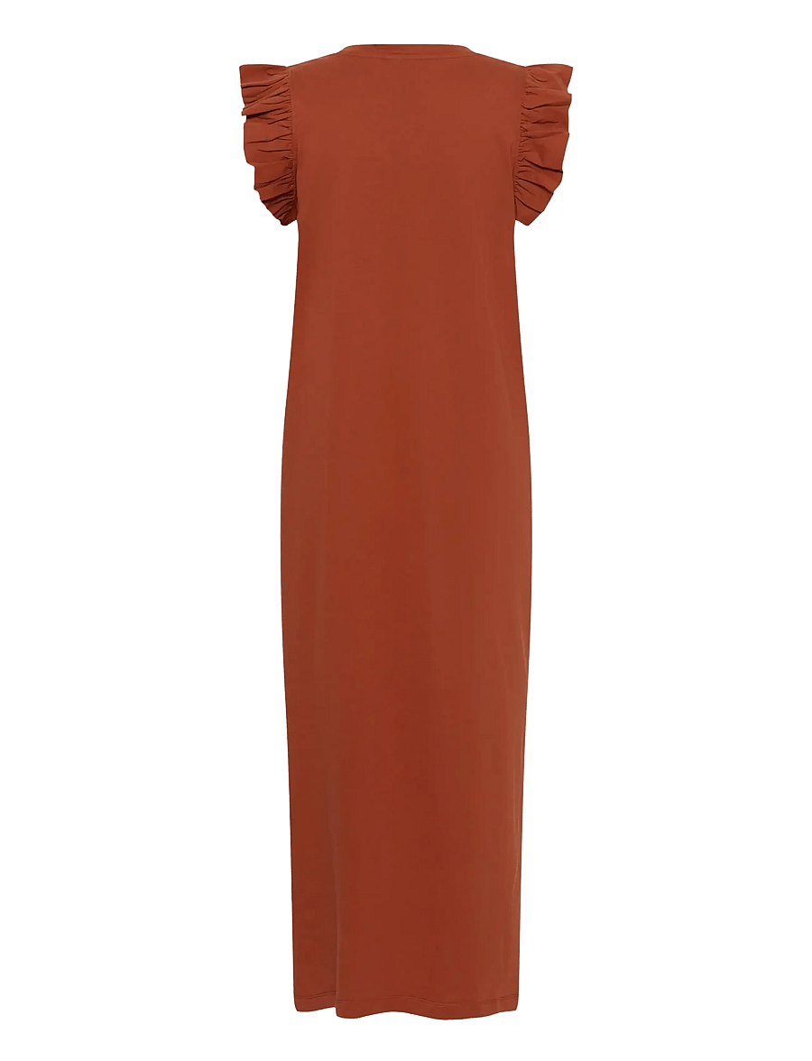 Kaffe - KAcelina Flounce Dress - sommerkleider - henna - 2