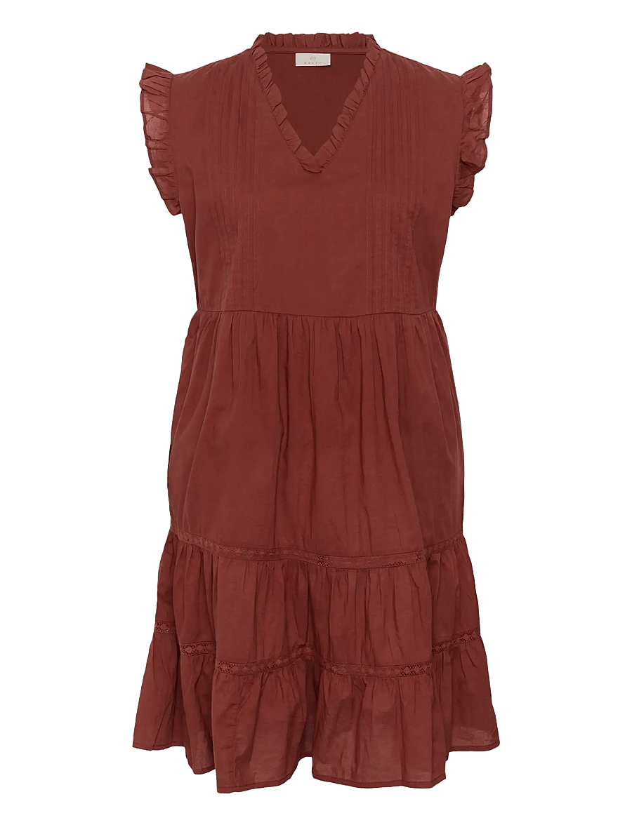 Kaffe - KAvalerie Dress - konfirmation - henna - 1