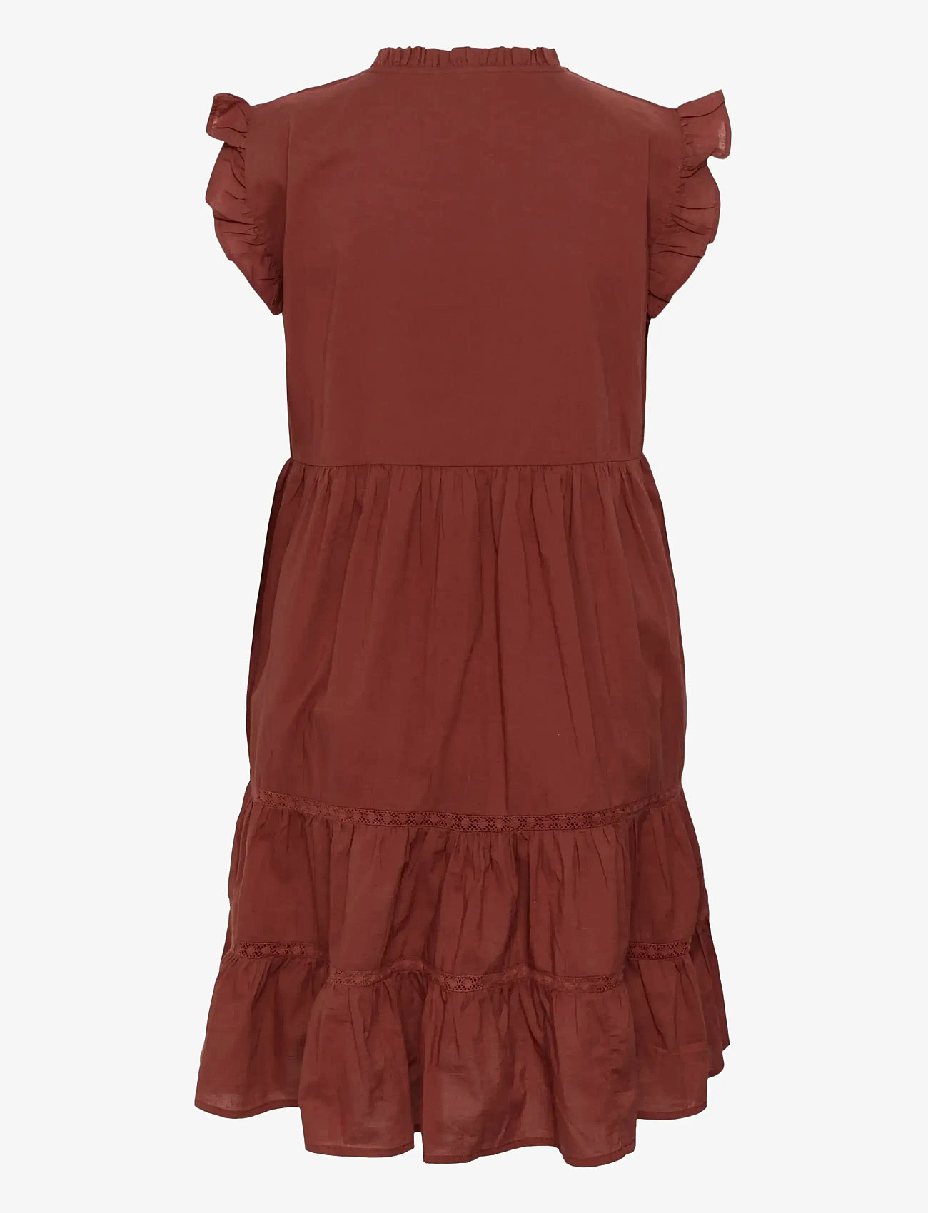 Kaffe - KAvalerie Dress - konfirmationstøj - henna - 2