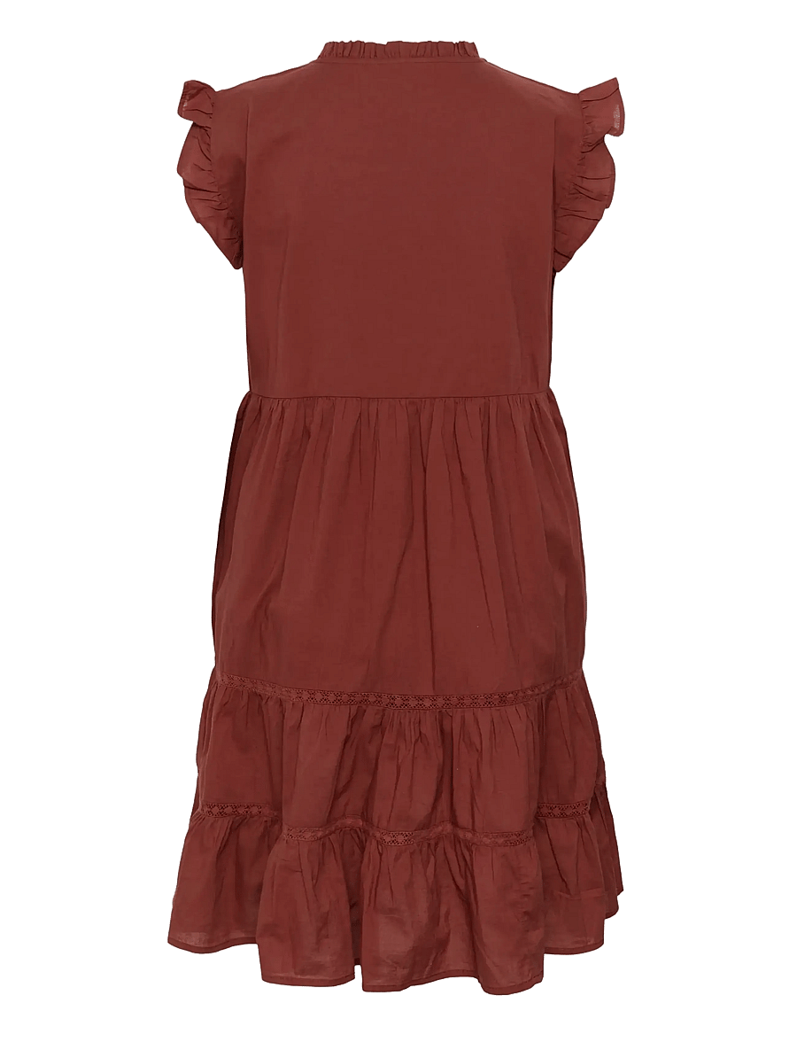 Kaffe - KAvalerie Dress - konfirmation - henna - 2