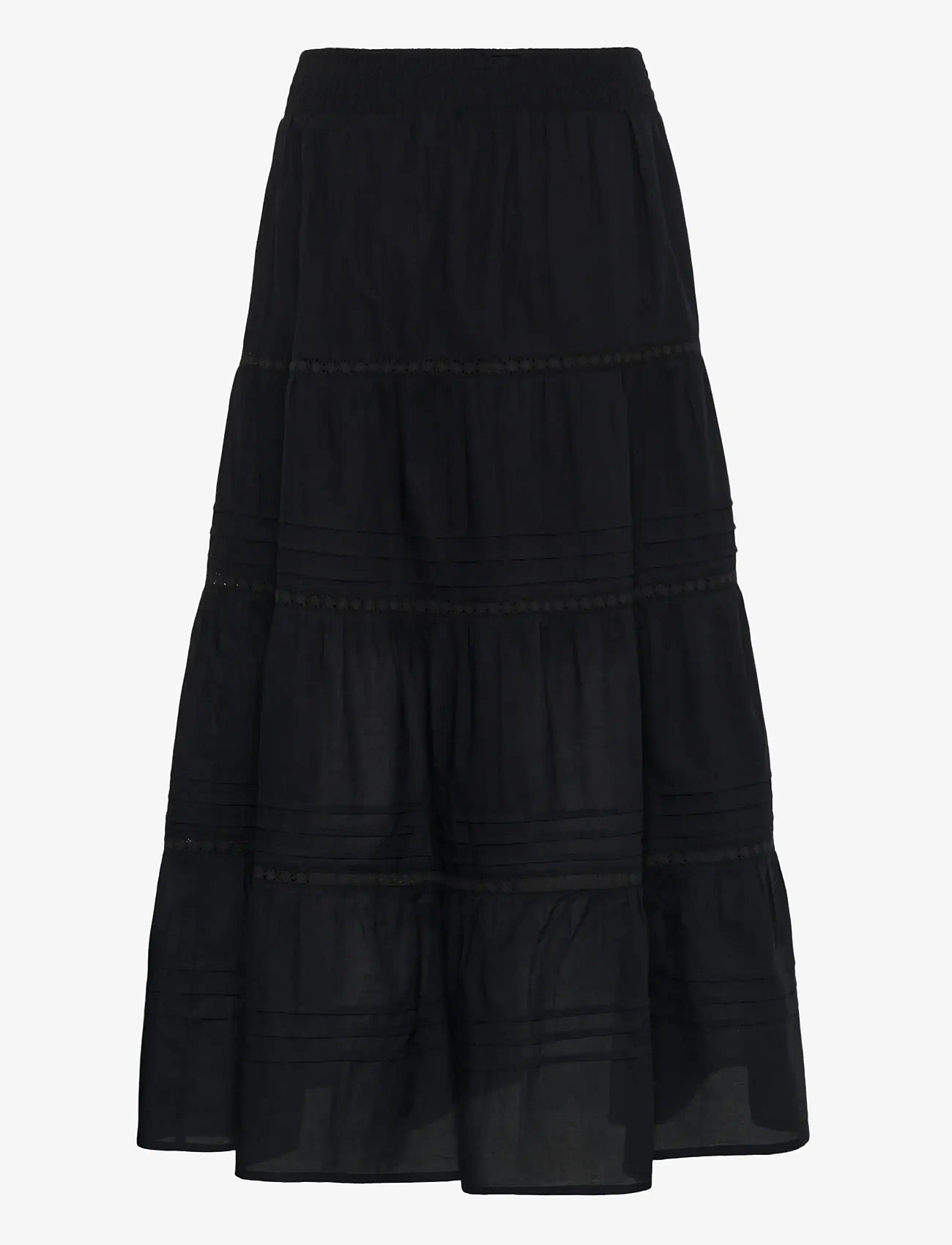 Kaffe - KAvalerie Skirt - maxi nederdele - black deep - 2