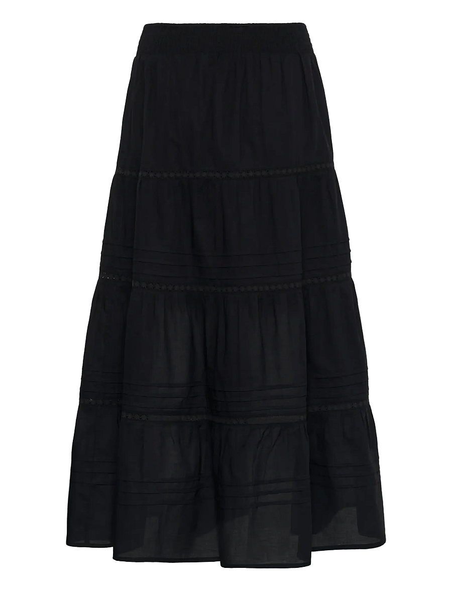 Kaffe - KAvalerie Skirt - maxi skirts - black deep - 2