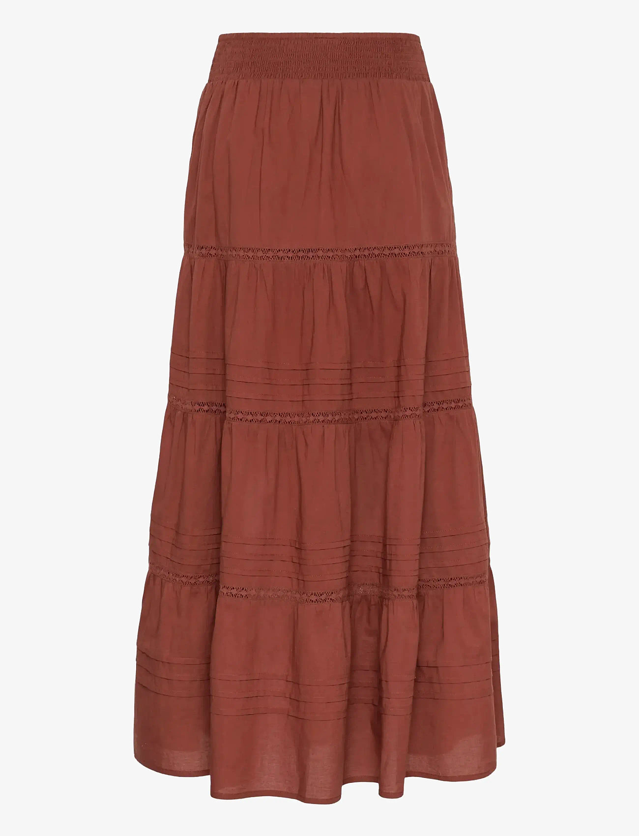 Kaffe - KAvalerie Skirt - maxi skirts - henna - 2