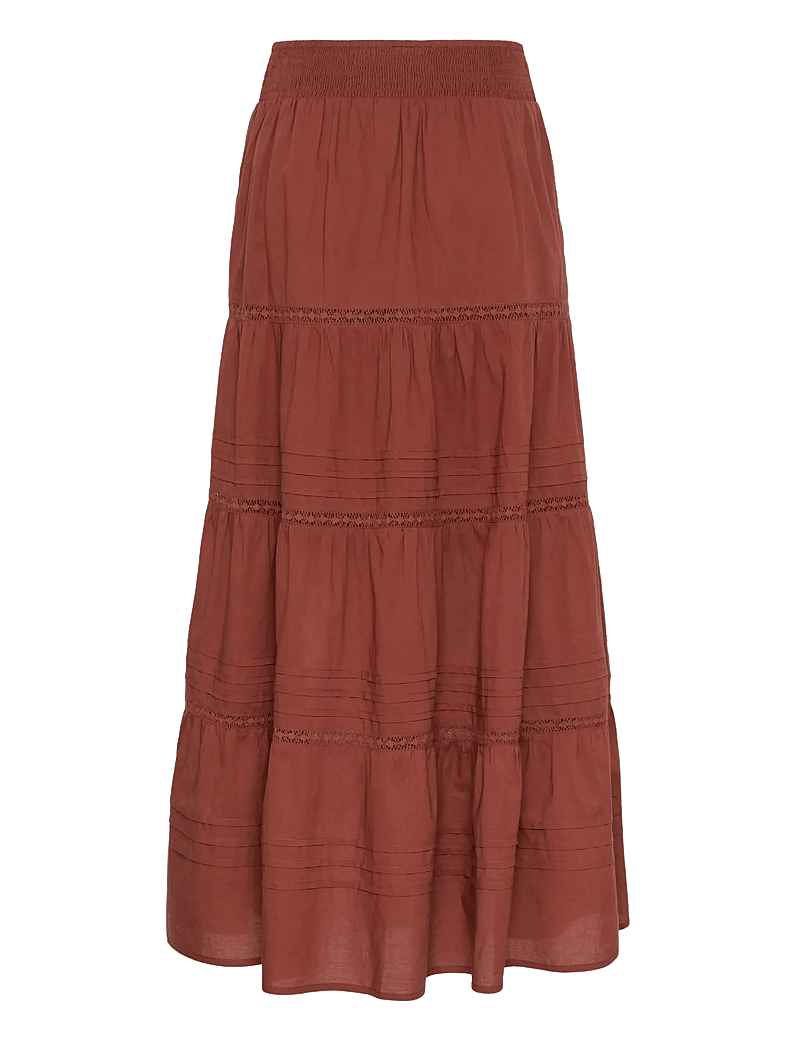 Kaffe - KAvalerie Skirt - maxi skirts - henna - 2