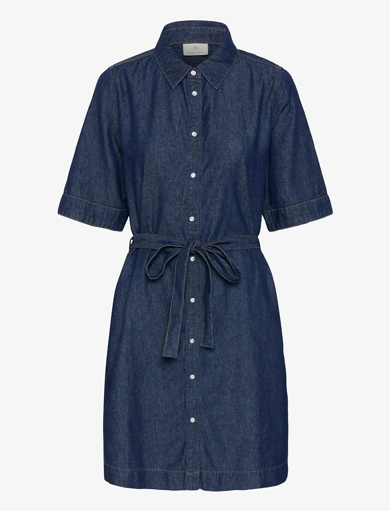 Kaffe - KAjade Denim Dress - hemdkleider - dark blue chambray - 1
