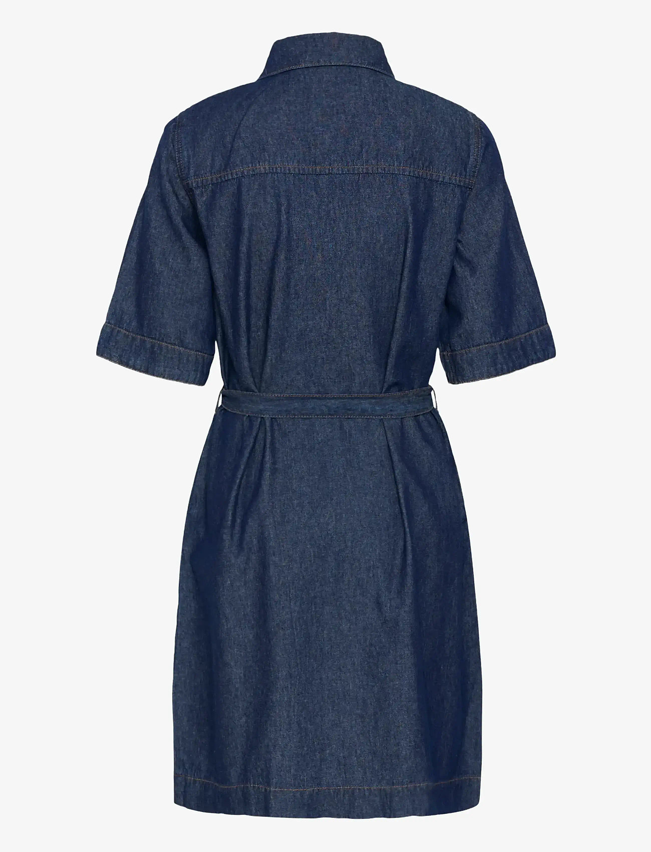 Kaffe - KAjade Denim Dress - hemdkleider - dark blue chambray - 2