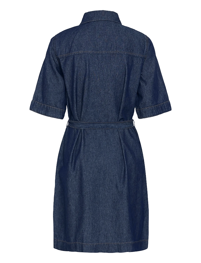 Kaffe - KAjade Denim Dress - hemdkleider - dark blue chambray - 2