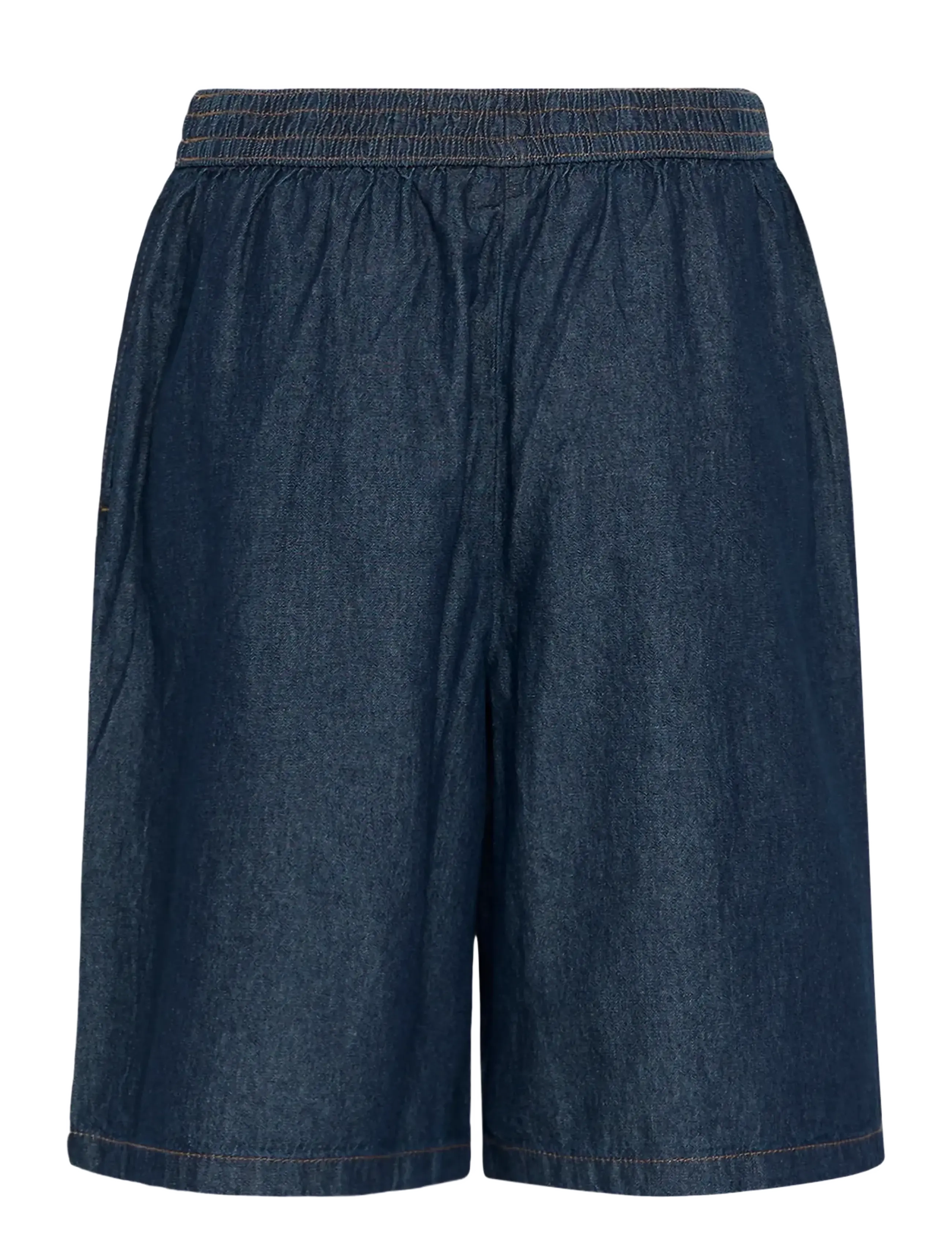 Kaffe - KAjade Denim Shorts - casual shorts - dark blue chambray - 2